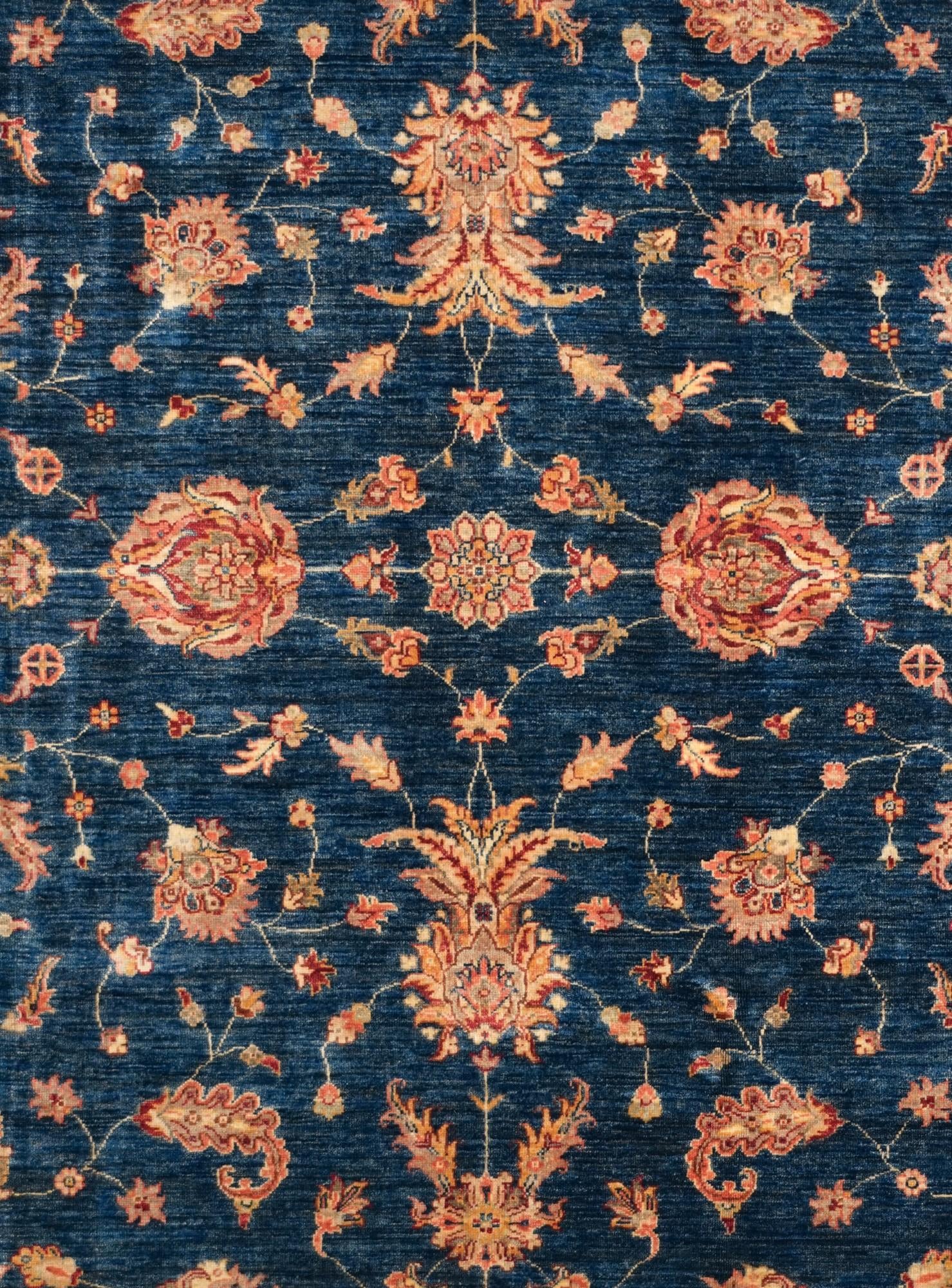 6' 10 x 9' 4 Hand Knotted Ziegler Rug