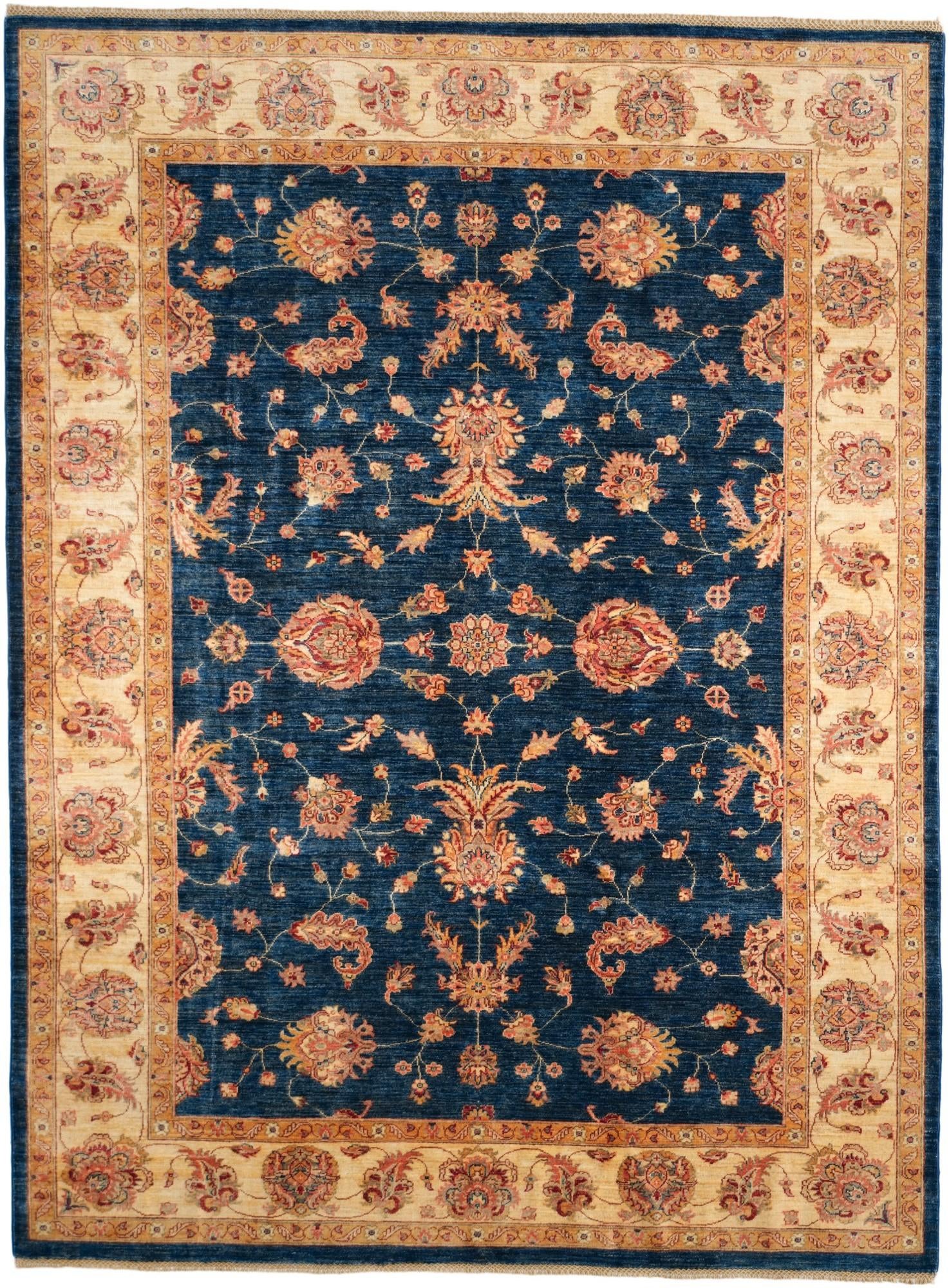 6' 10 x 9' 4 Hand Knotted Ziegler Rug