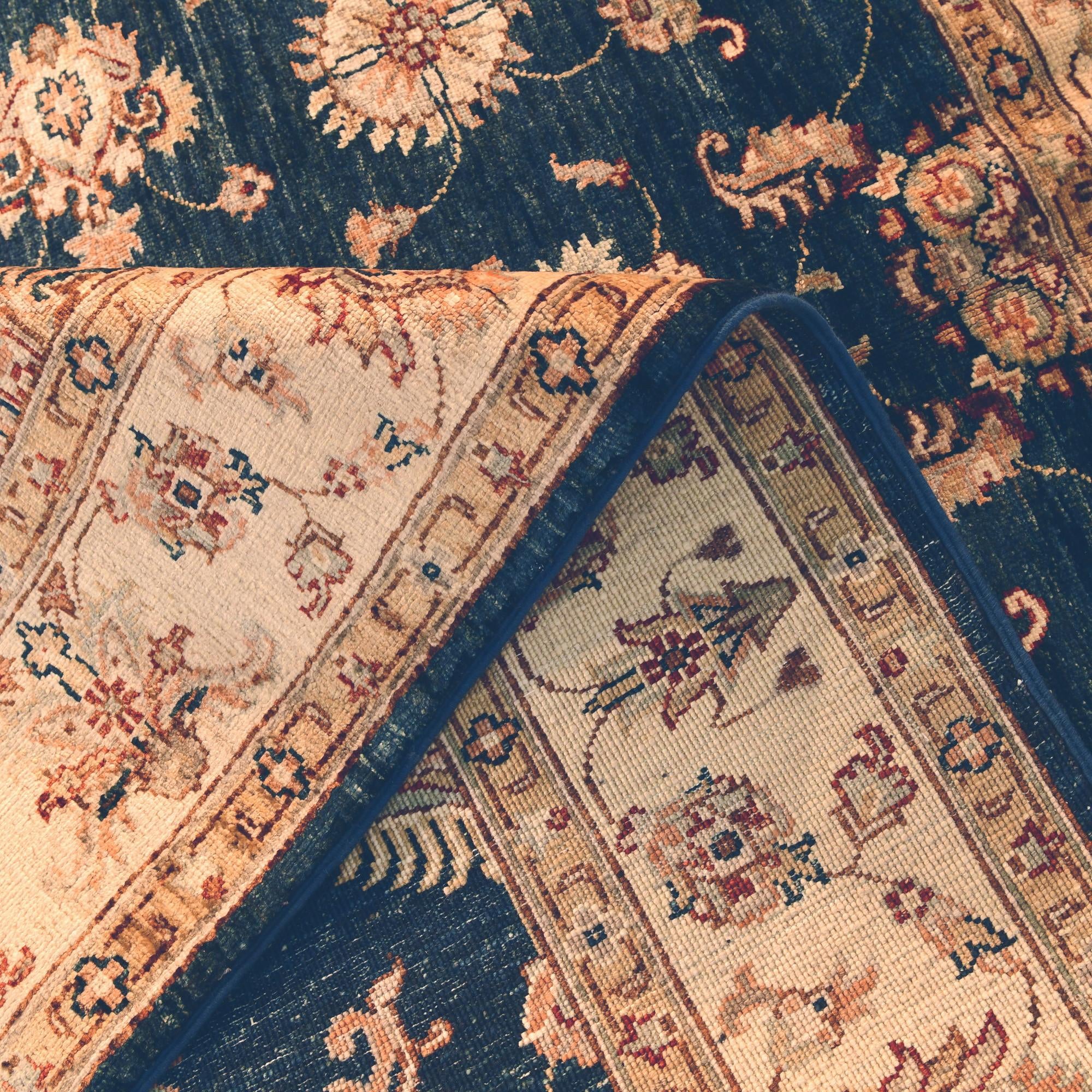 5' 1 x 6' 5 Hand Knotted Ziegler Rug