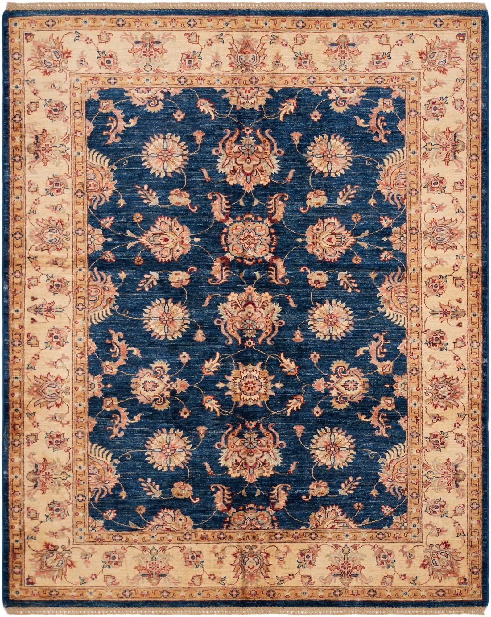 5' 1 x 6' 5 Hand Knotted Ziegler Rug