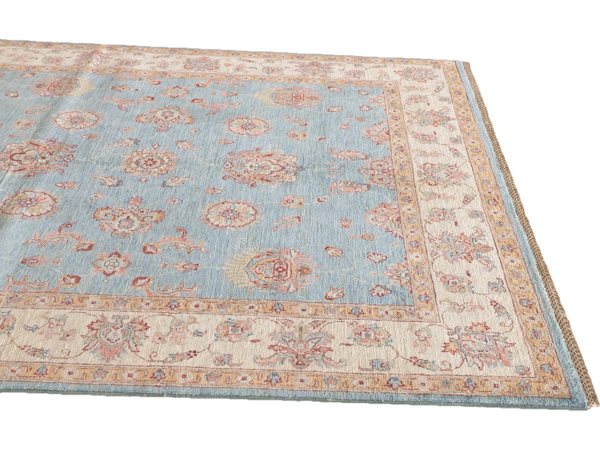 175cm x 255cm Hand Knotted Ziegler Rug