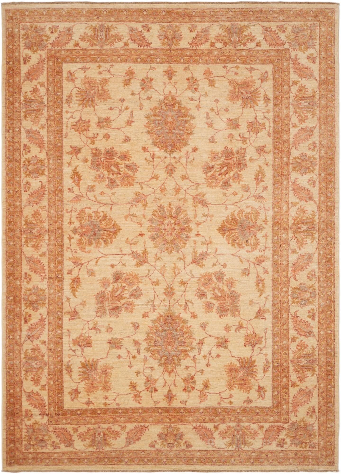 5' 9 x 7' 11 Hand Knotted Ziegler Rug