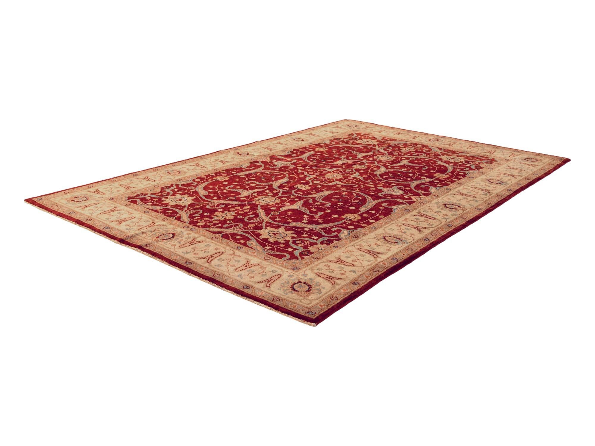 4' 10 x 7' 3 Hand Knotted Ziegler Rug