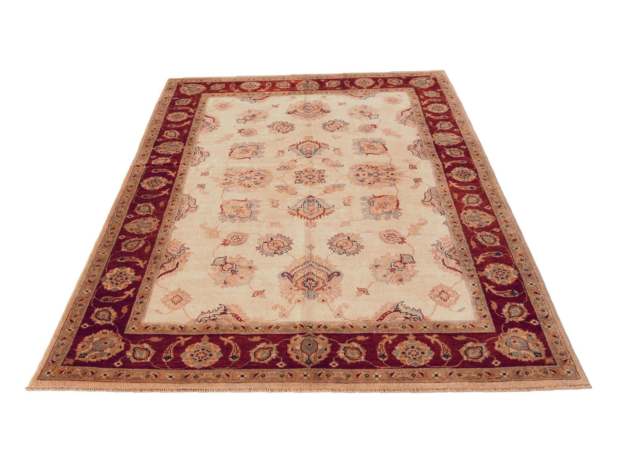5' 1 x 7' 7 Hand Knotted Ziegler Rug