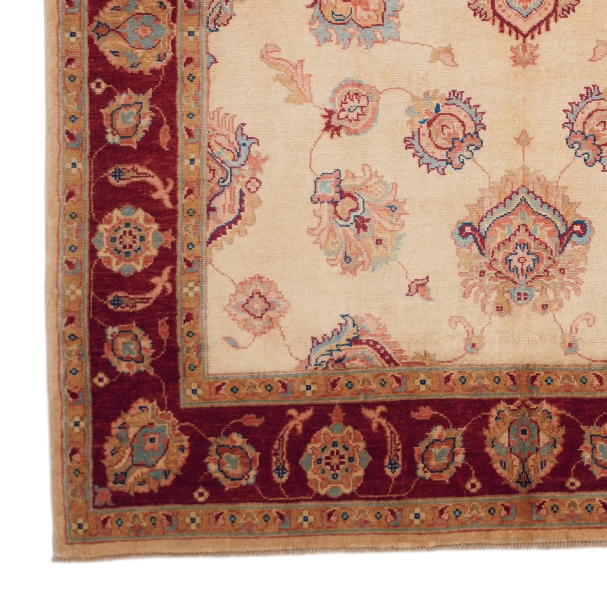 5' 1 x 7' 7 Hand Knotted Ziegler Rug