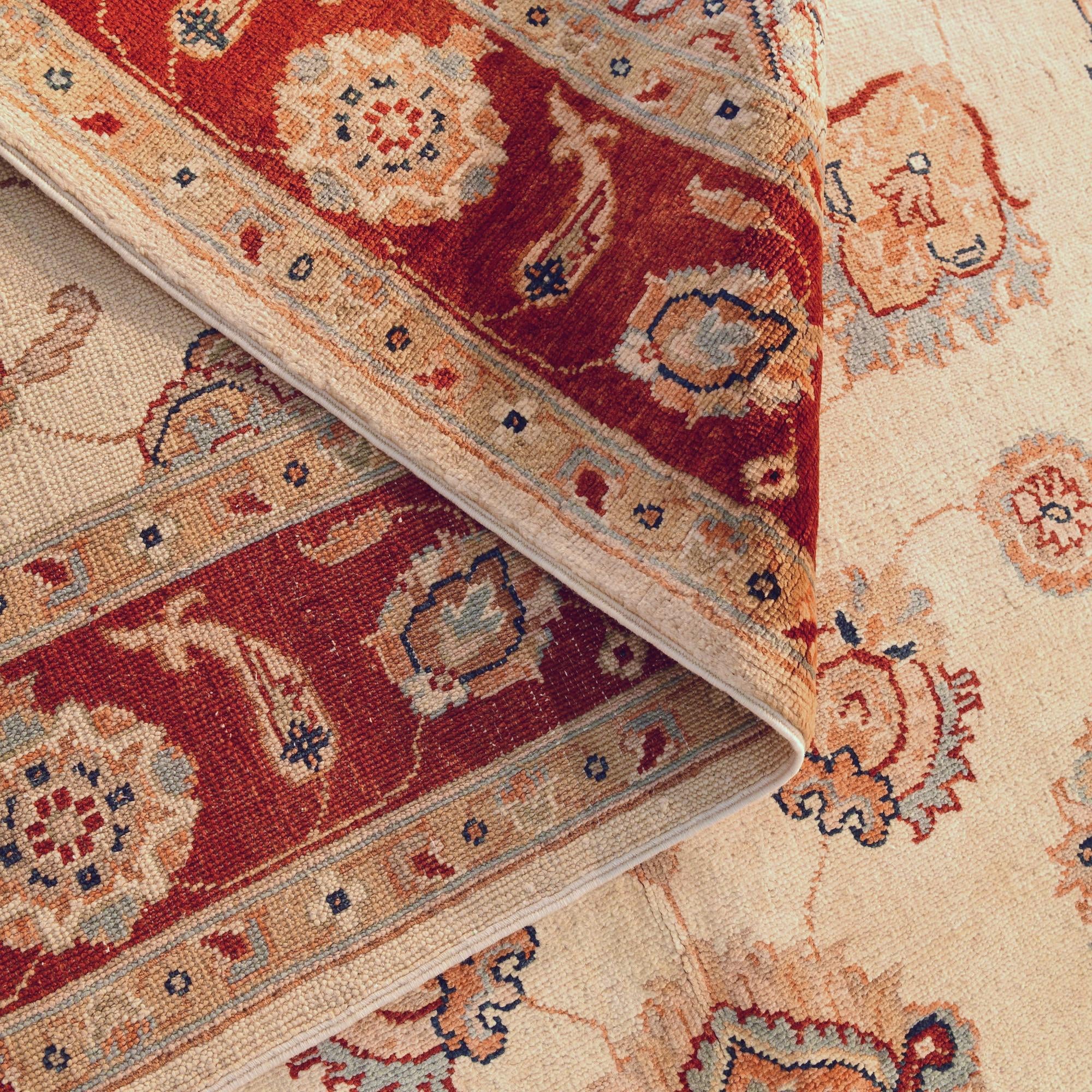 5' 1 x 7' 7 Hand Knotted Ziegler Rug