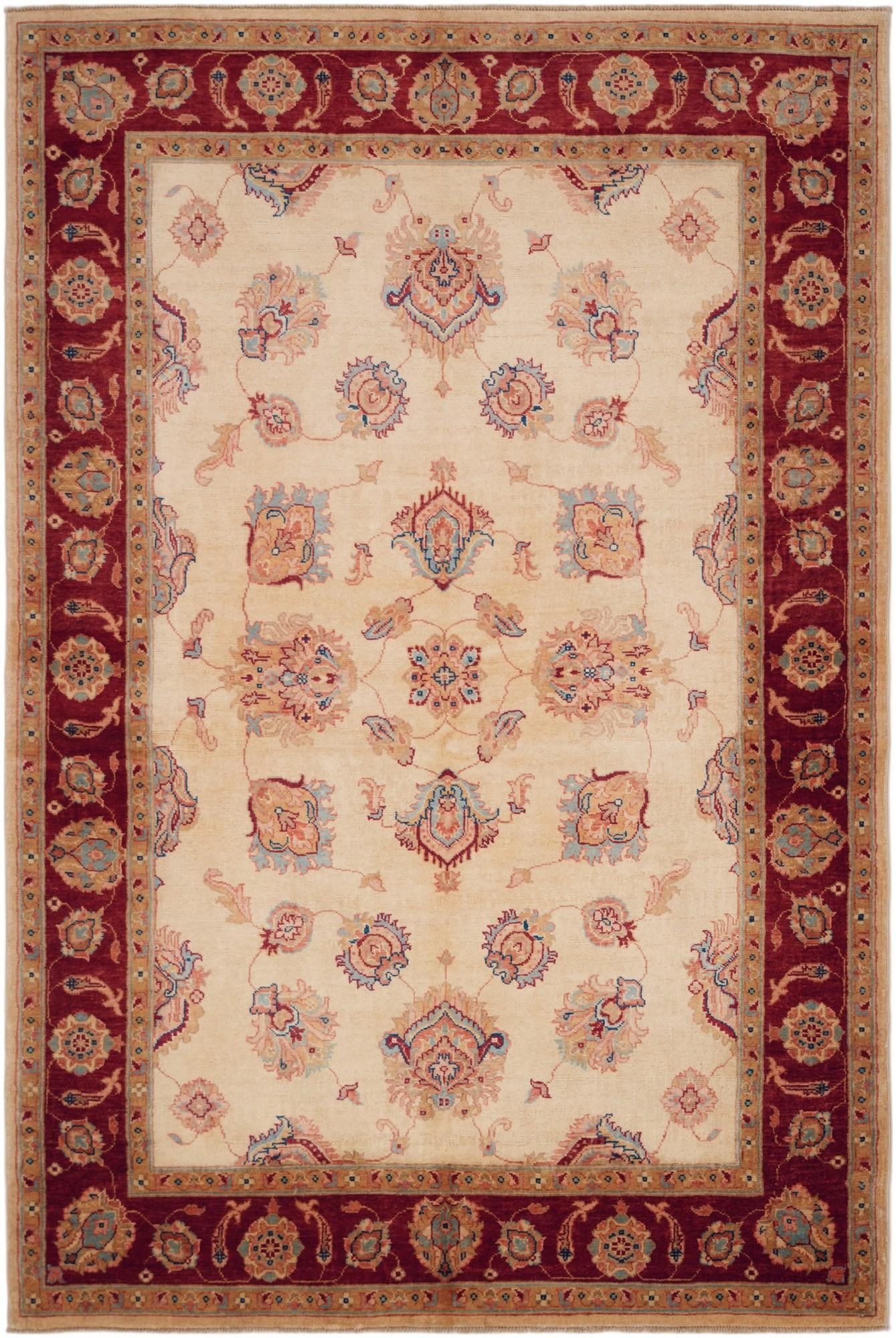 5' 1 x 7' 7 Hand Knotted Ziegler Rug
