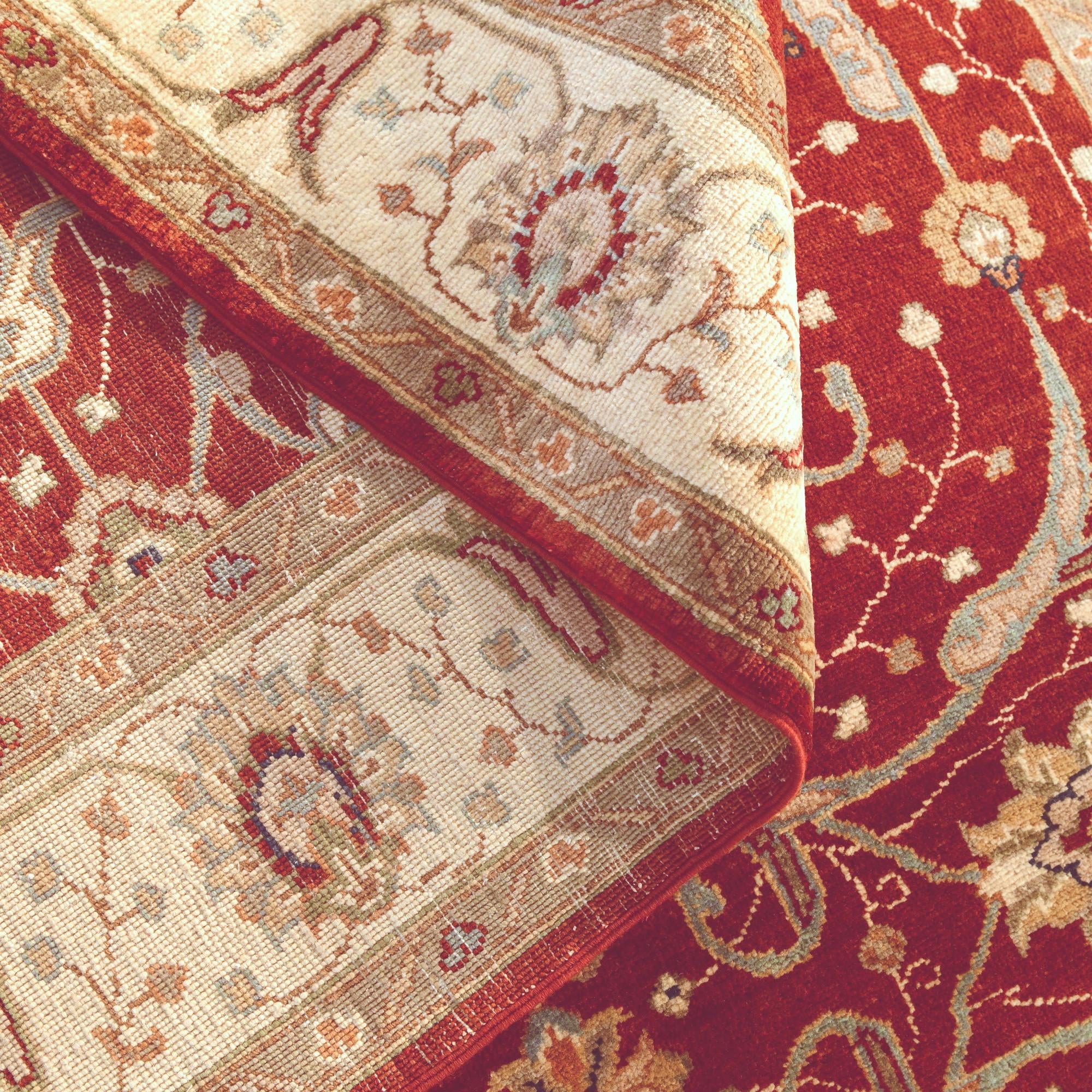 5' x 7' 1 Hand Knotted Ziegler Rug