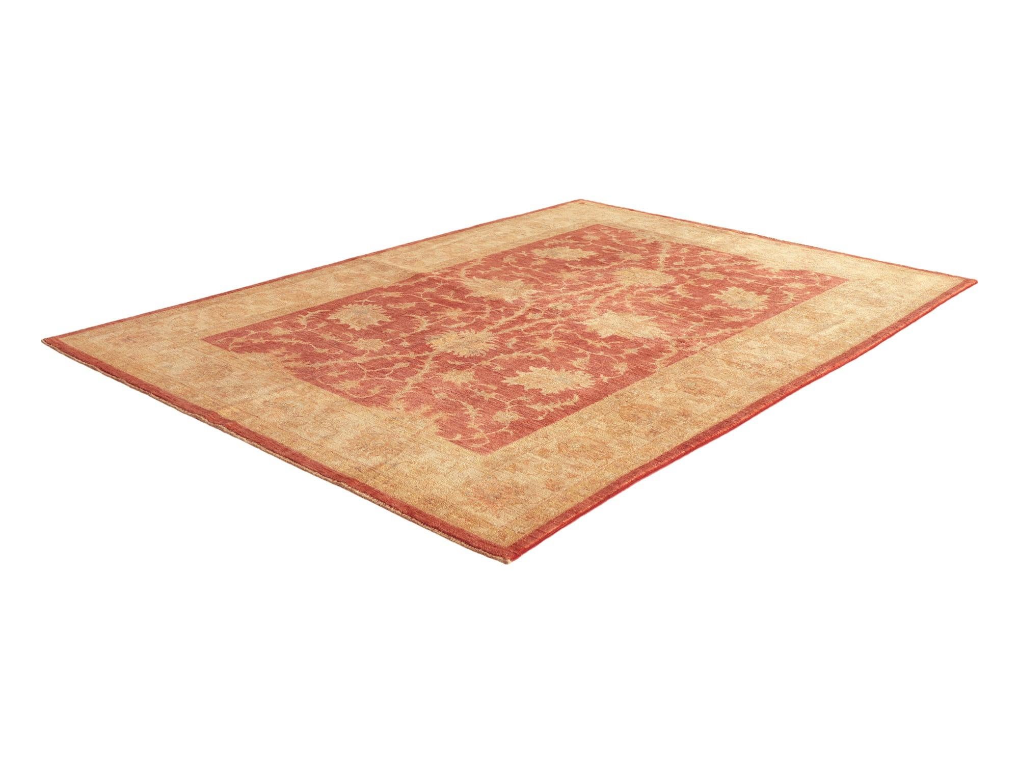 170cm x 245cm Hand Knotted Ziegler Rug