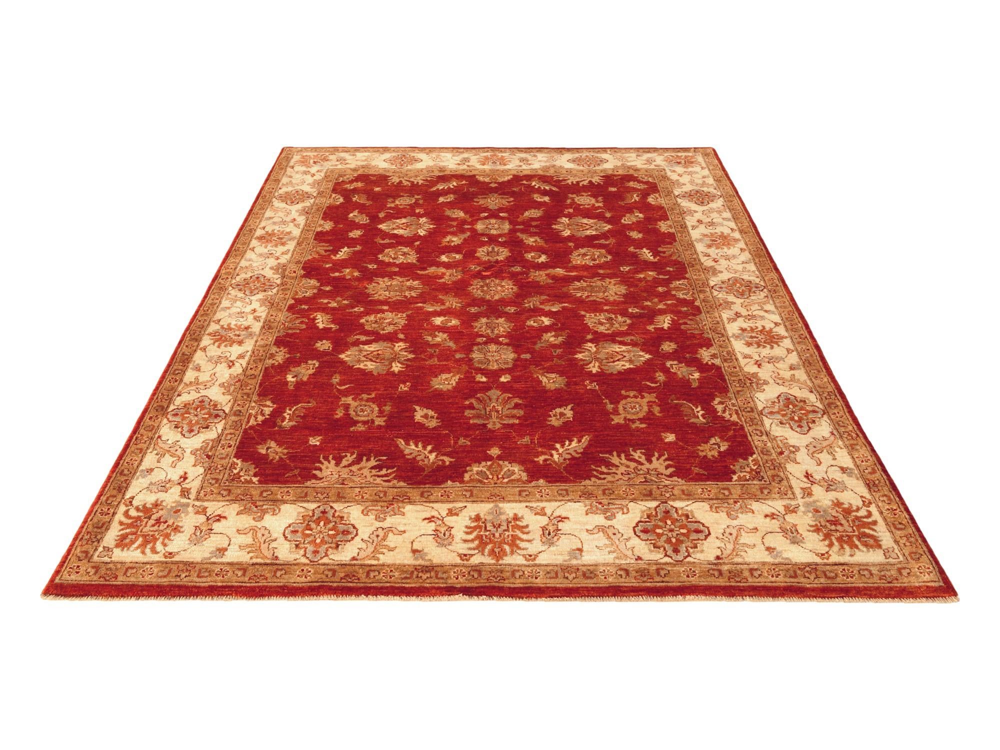 5' 9 x 7' 10 Hand Knotted Ziegler Rug