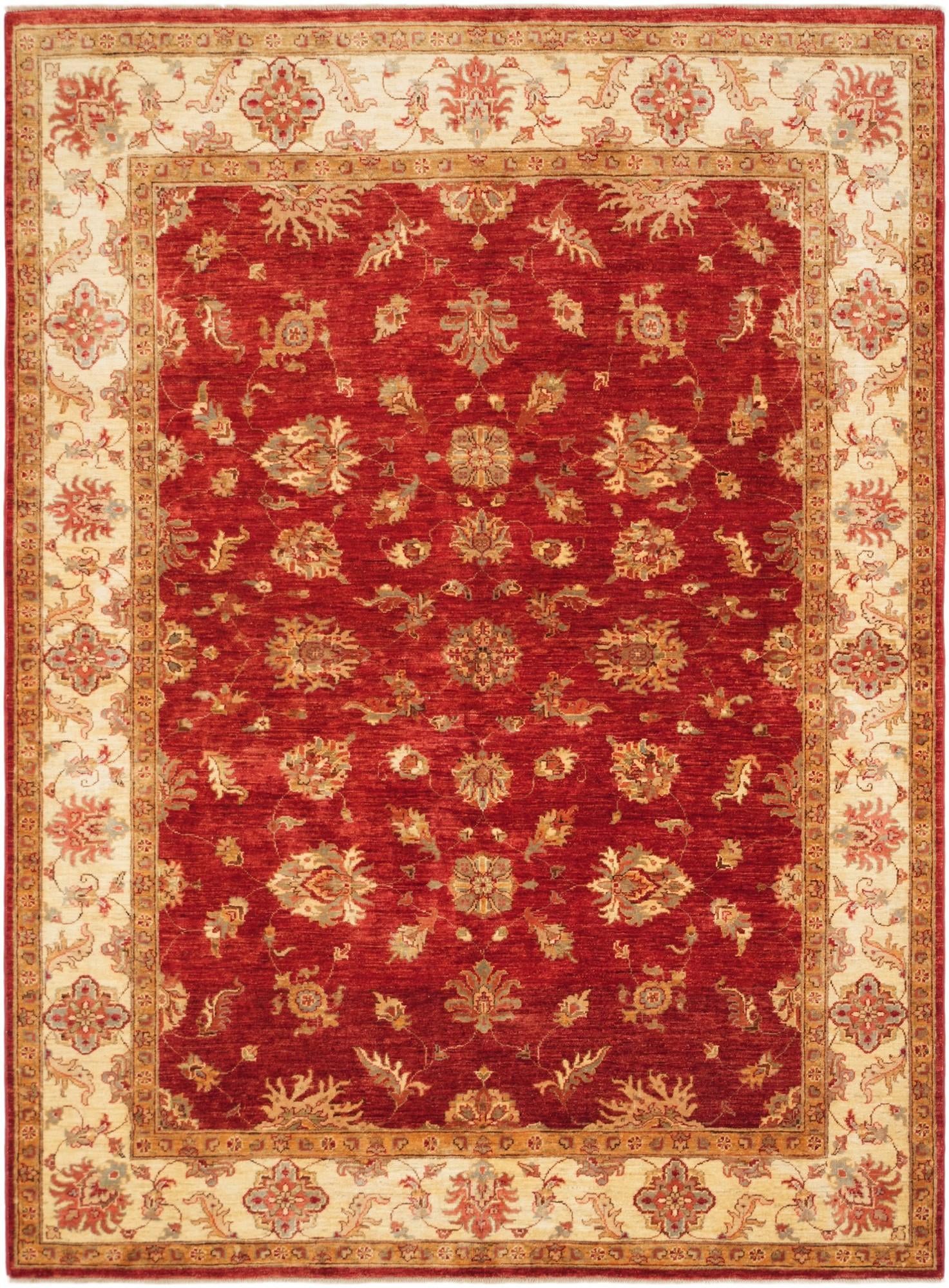 5' 9 x 7' 10 Hand Knotted Ziegler Rug