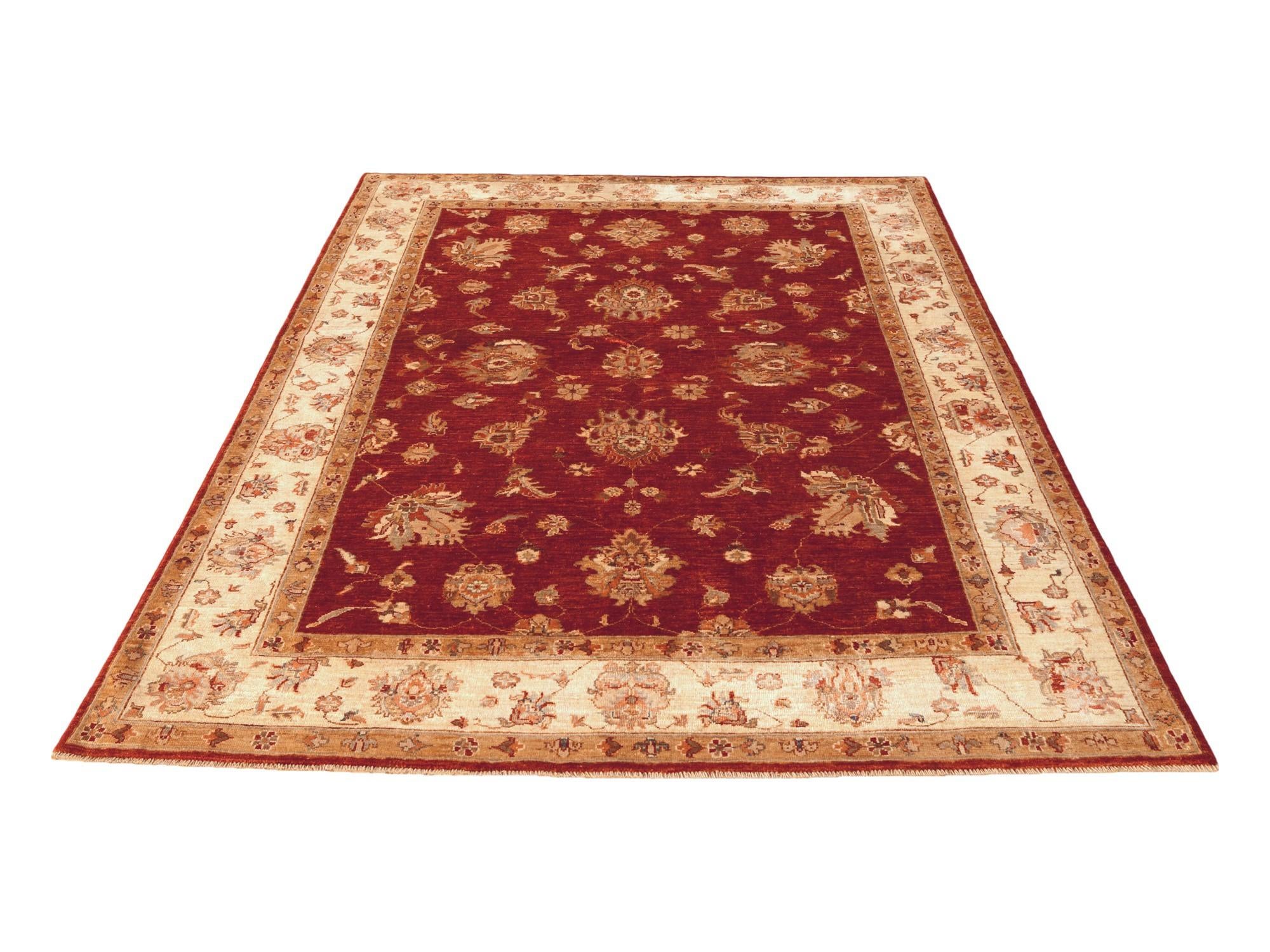 5' 8 x 7' 11 Hand Knotted Ziegler Rug