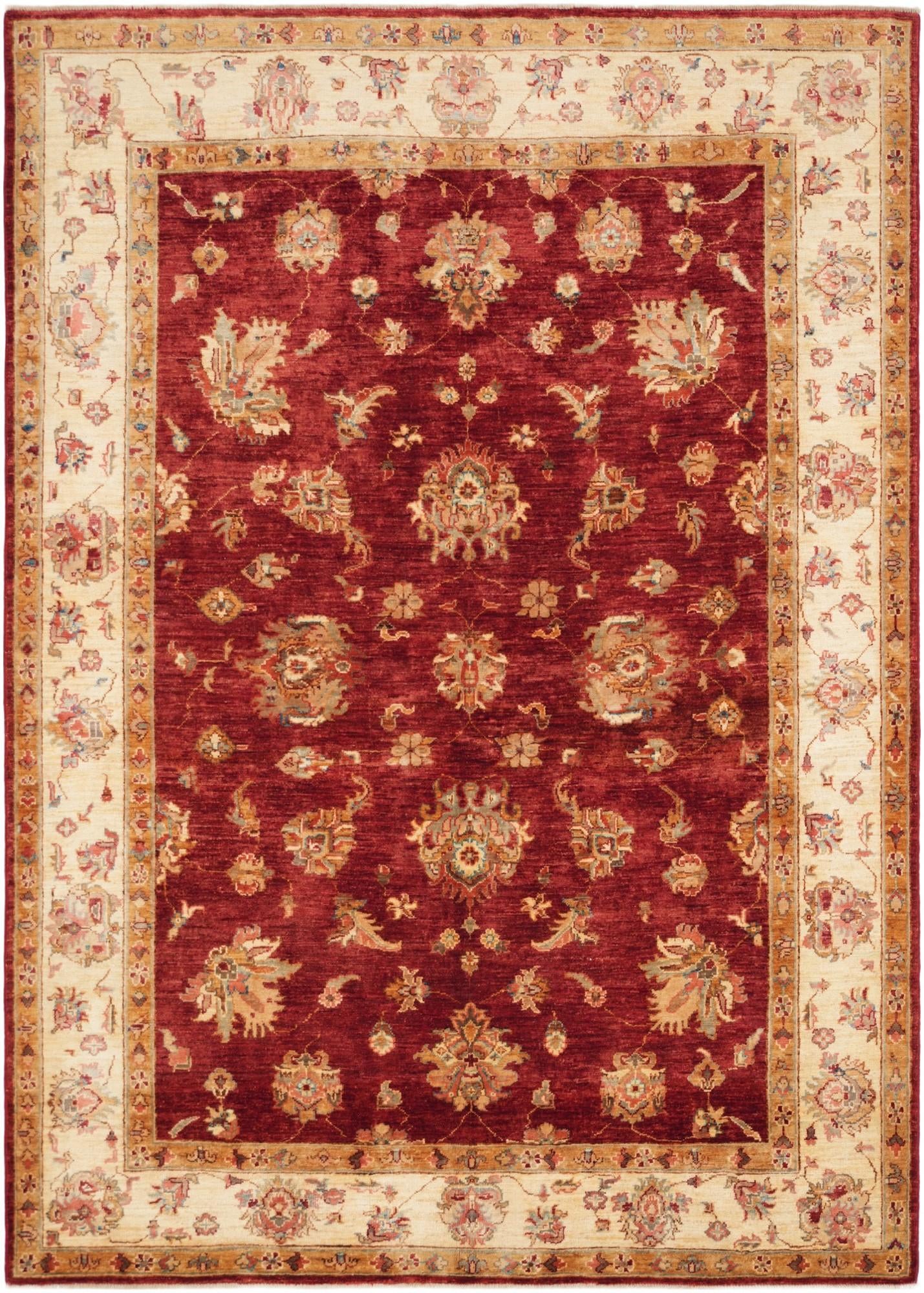 5' 8 x 7' 11 Hand Knotted Ziegler Rug
