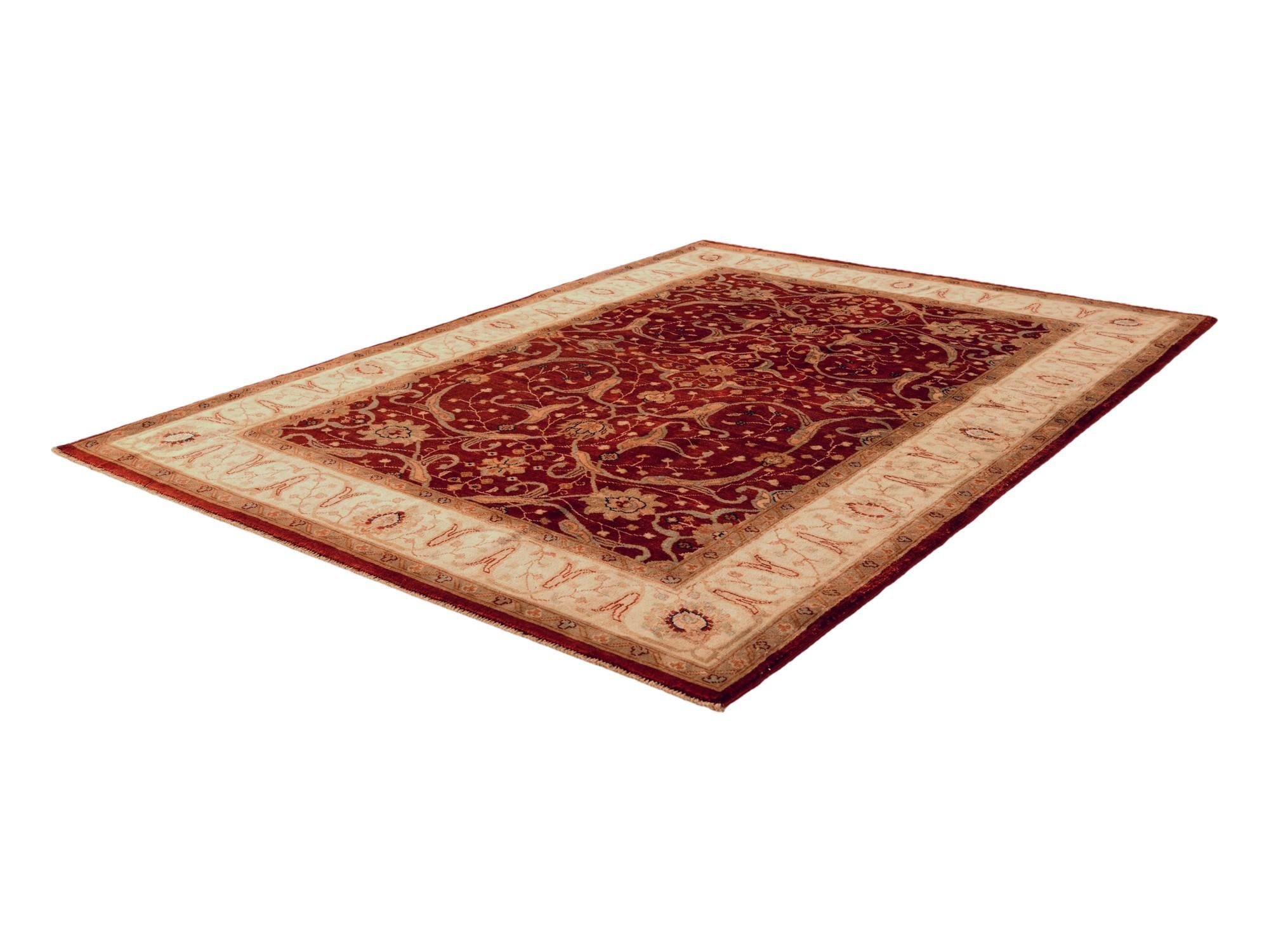 5' x 6' 11 Hand Knotted Ziegler Rug
