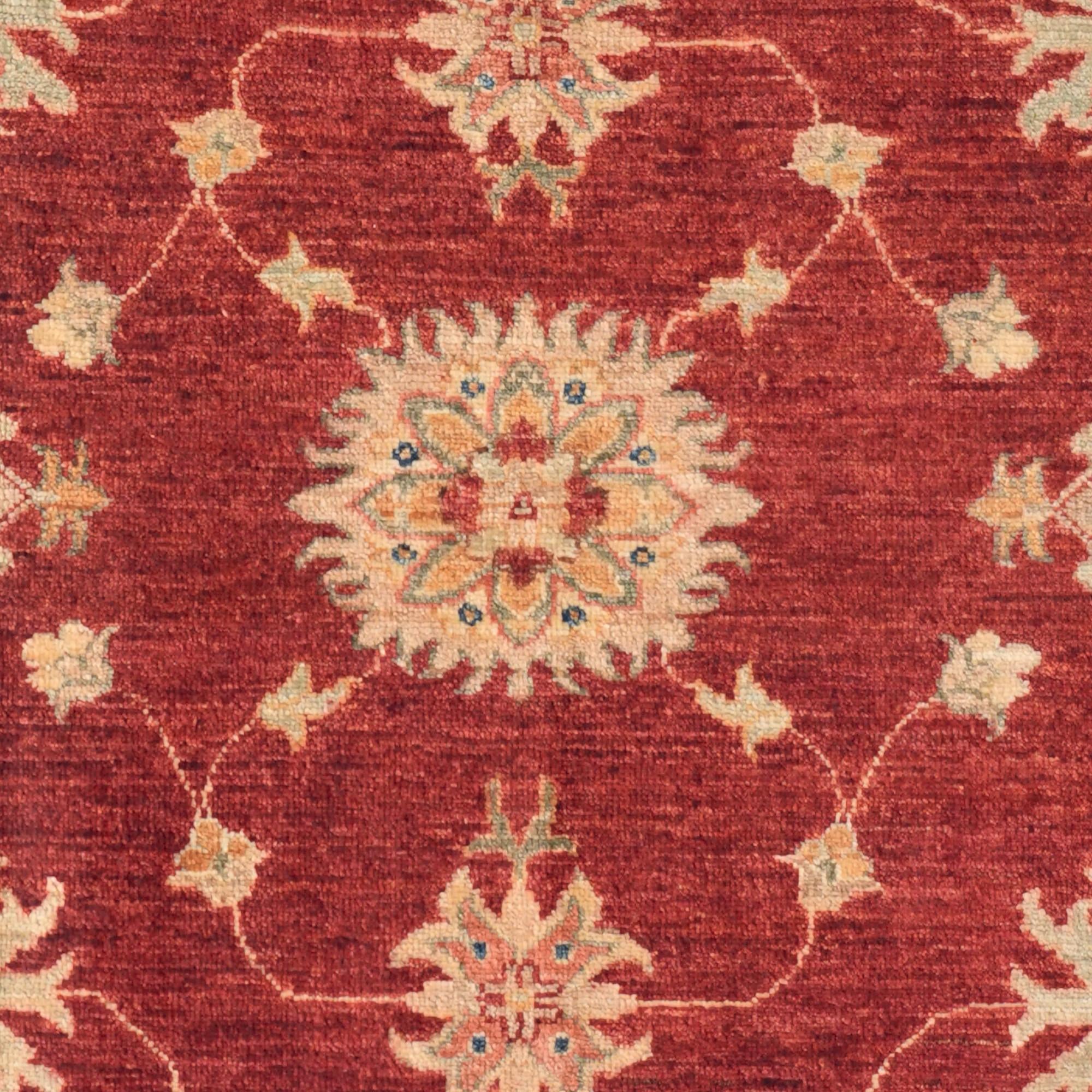 6' 8 x 9' 11 Hand Knotted Ziegler Rug