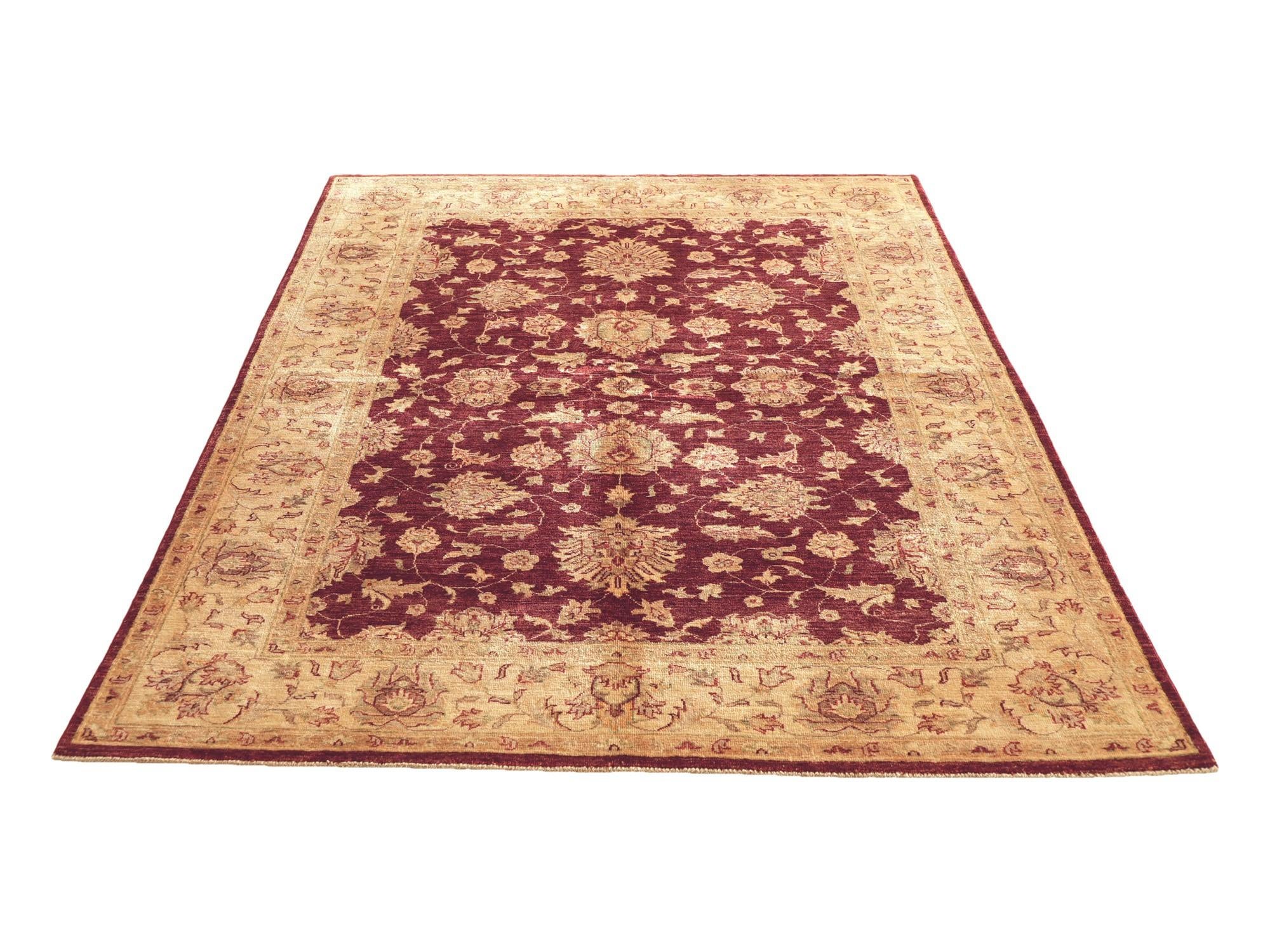 Detail image 5 of 10: 5' 9 x 8' 4 Hand Knotted Ziegler Rug