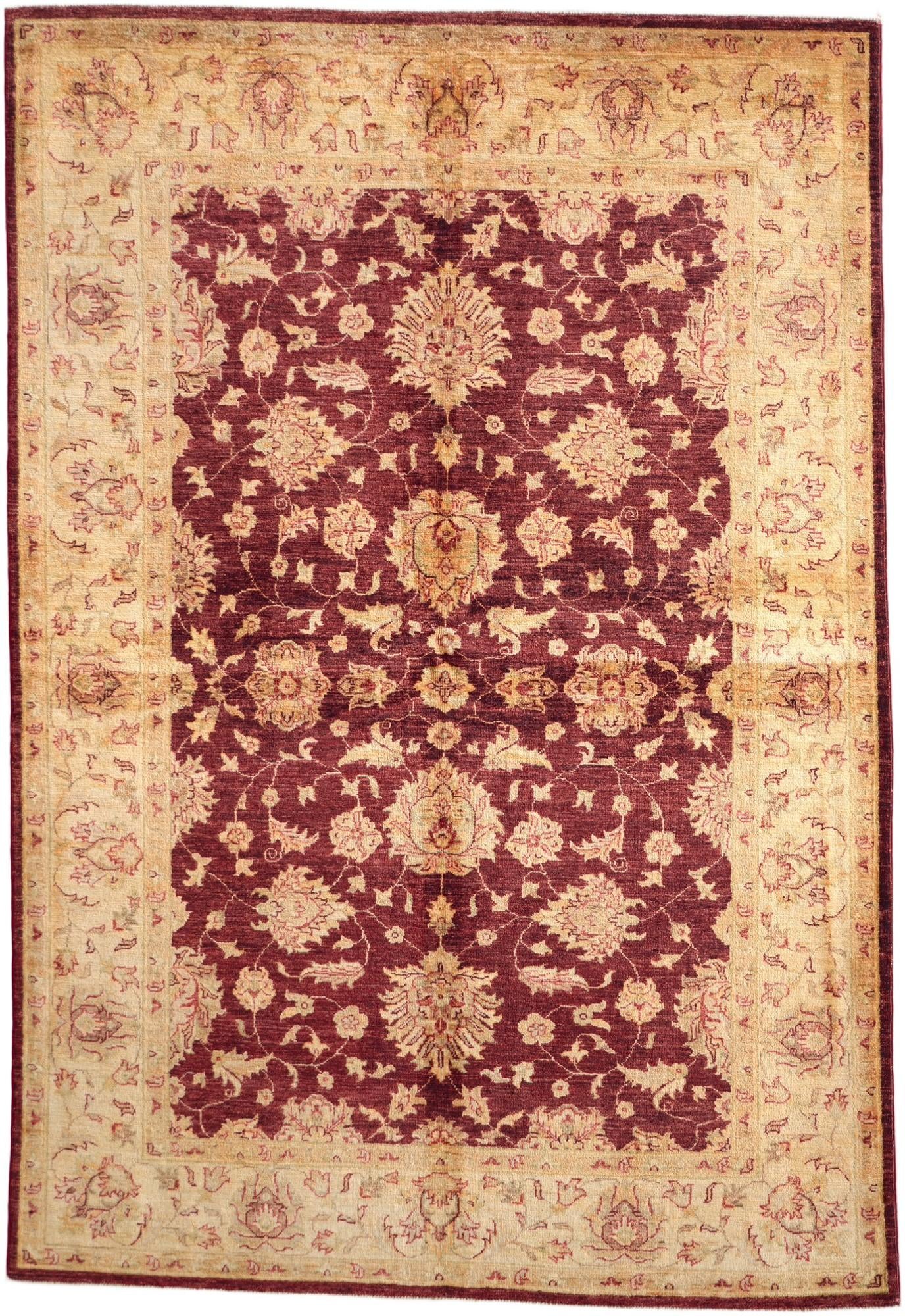 Detail image 2 of 10: 5' 9 x 8' 4 Hand Knotted Ziegler Rug