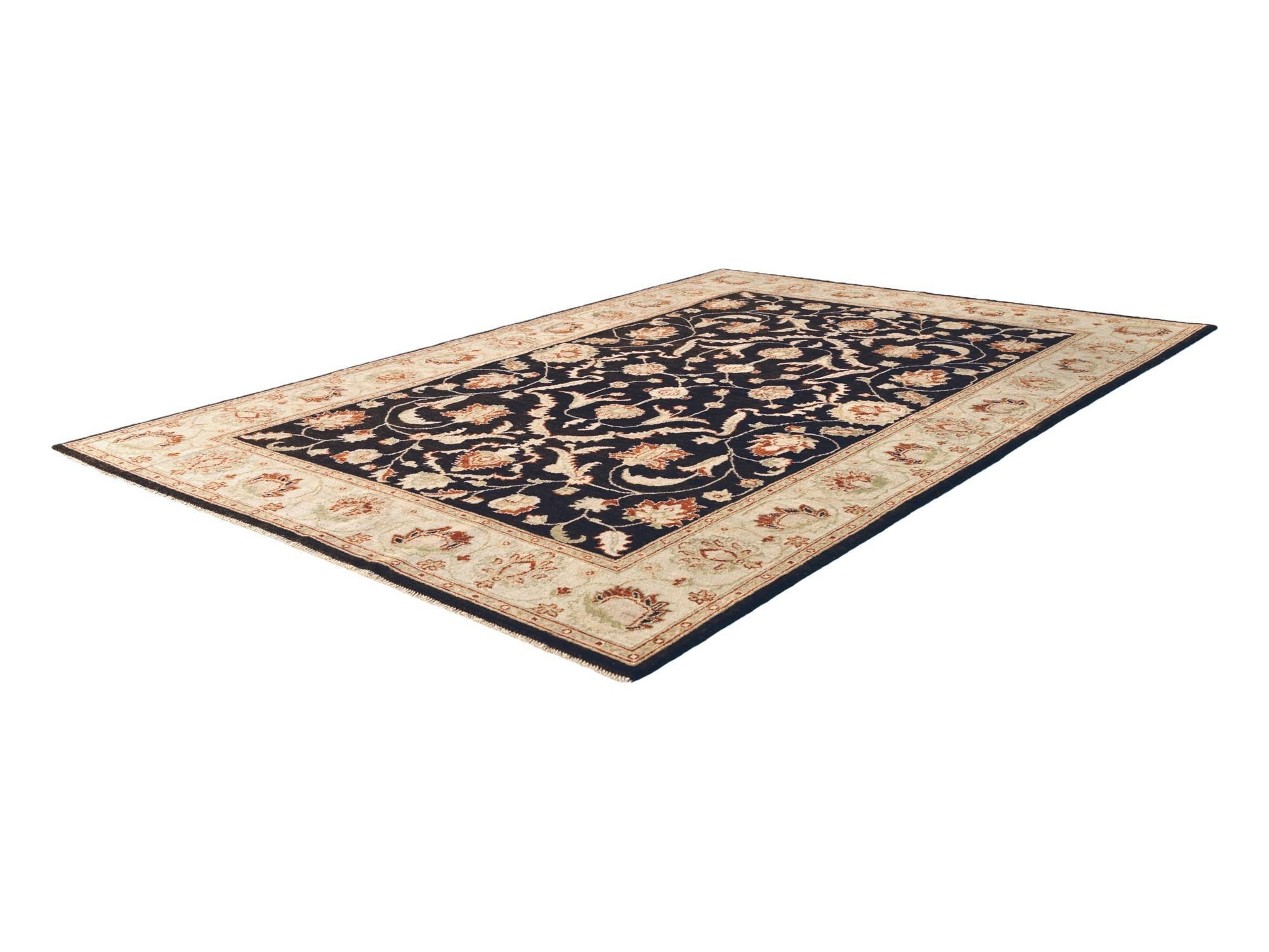 6' x 8' 9 Hand Knotted Ziegler Rug