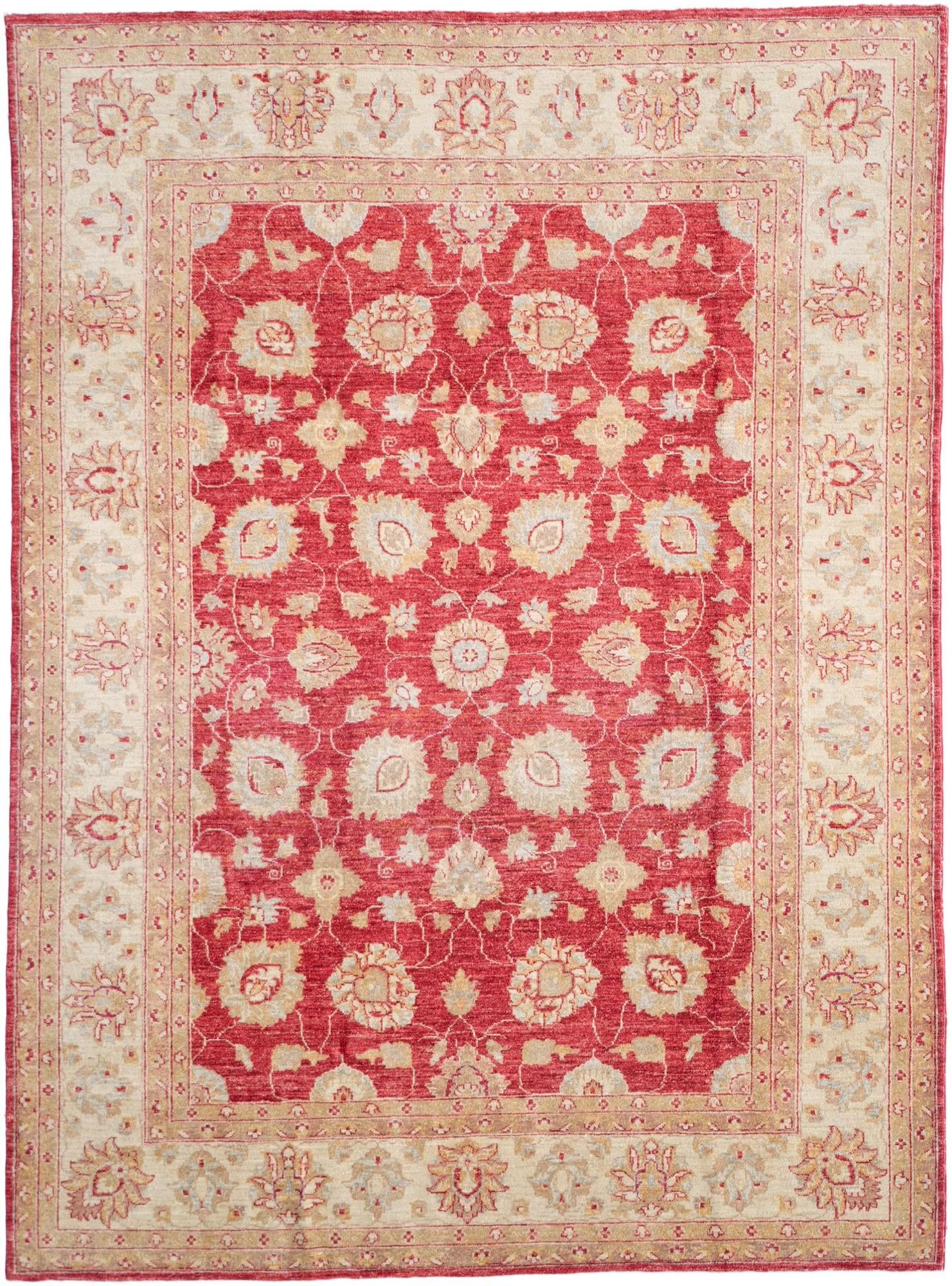 6' 9 x 9' 2 Hand Knotted Ziegler Rug