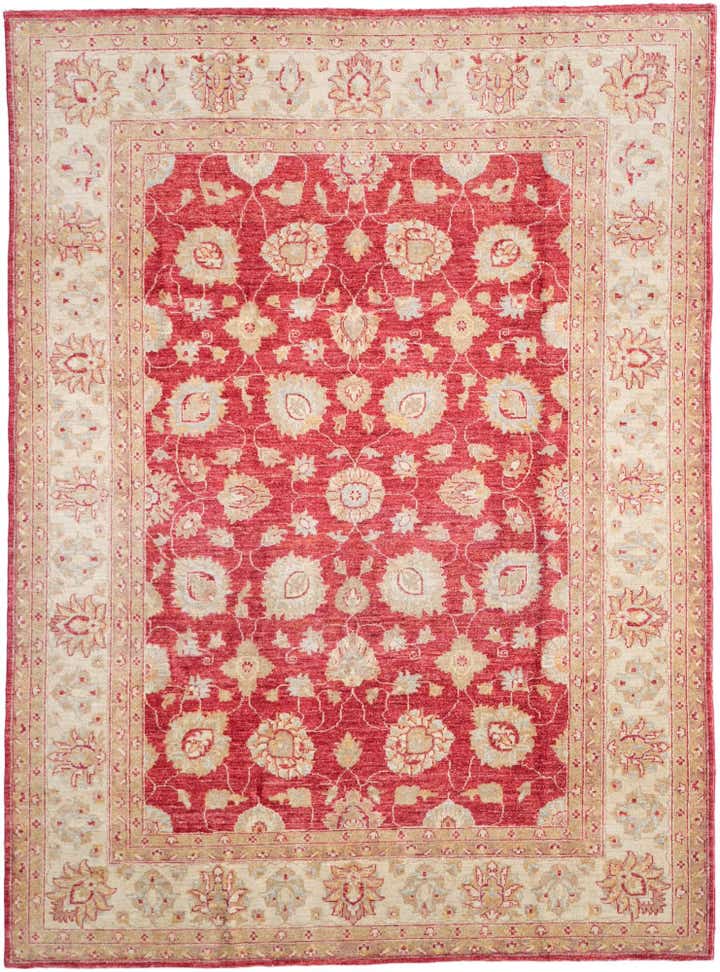 205cm x 280cm Hand Knotted Ziegler Rug