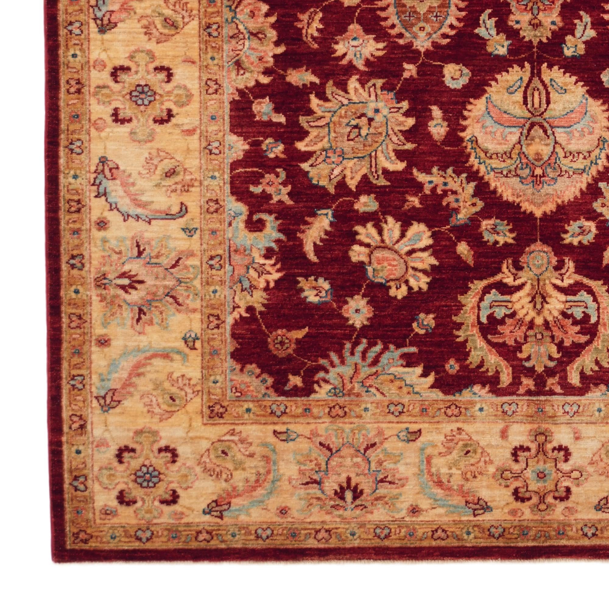 5' 8 x 7' 9 Hand Knotted Ziegler Rug