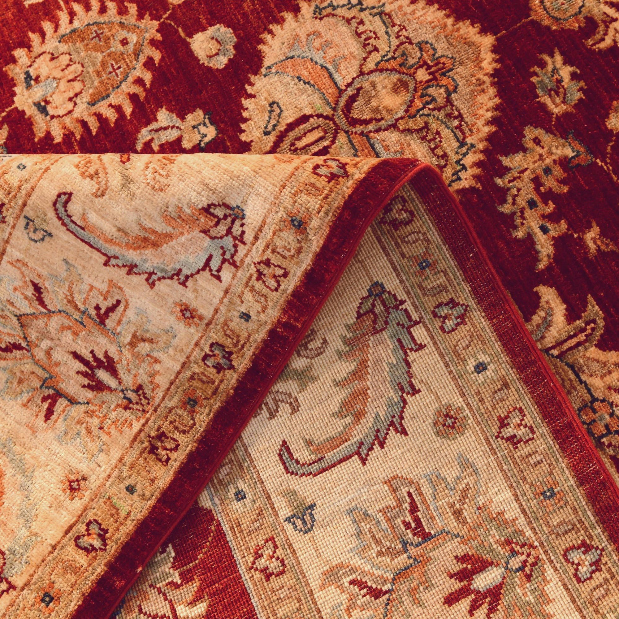 5' 8 x 7' 9 Hand Knotted Ziegler Rug