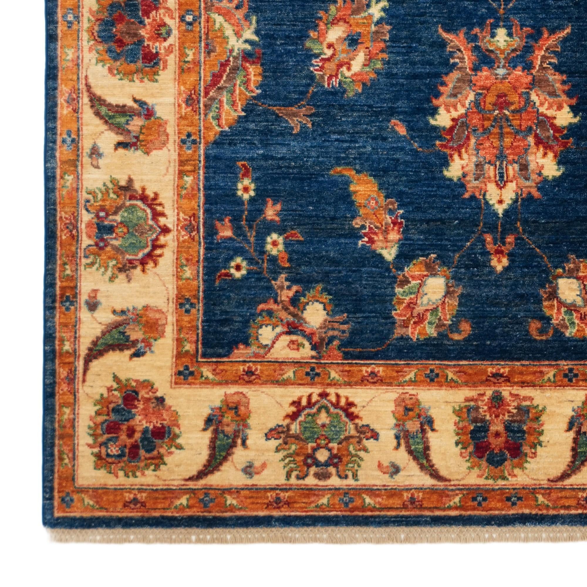 4' 9 x 7' 5 Hand Knotted Ziegler Rug