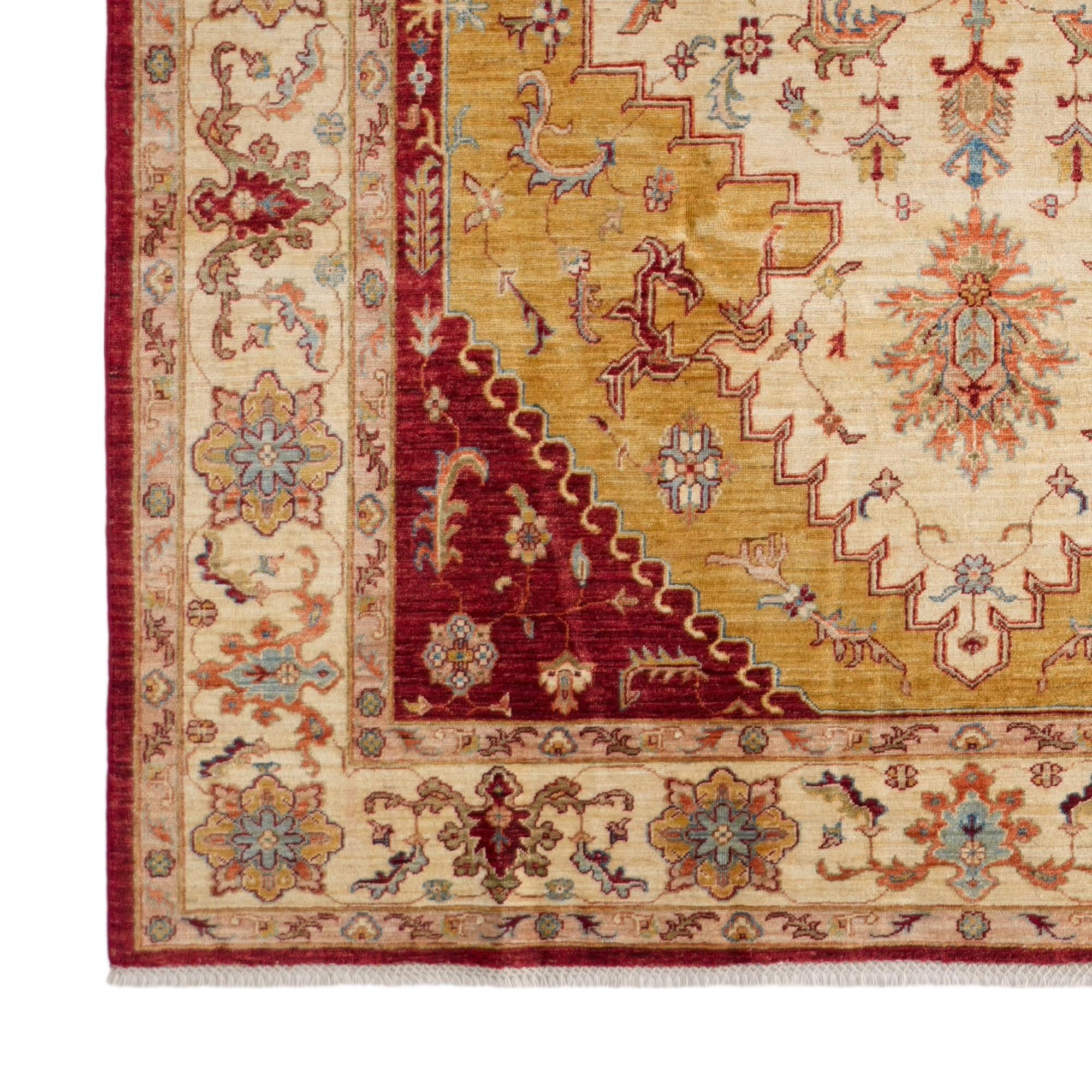 200cm x 320cm Hand Knotted Ziegler Rug