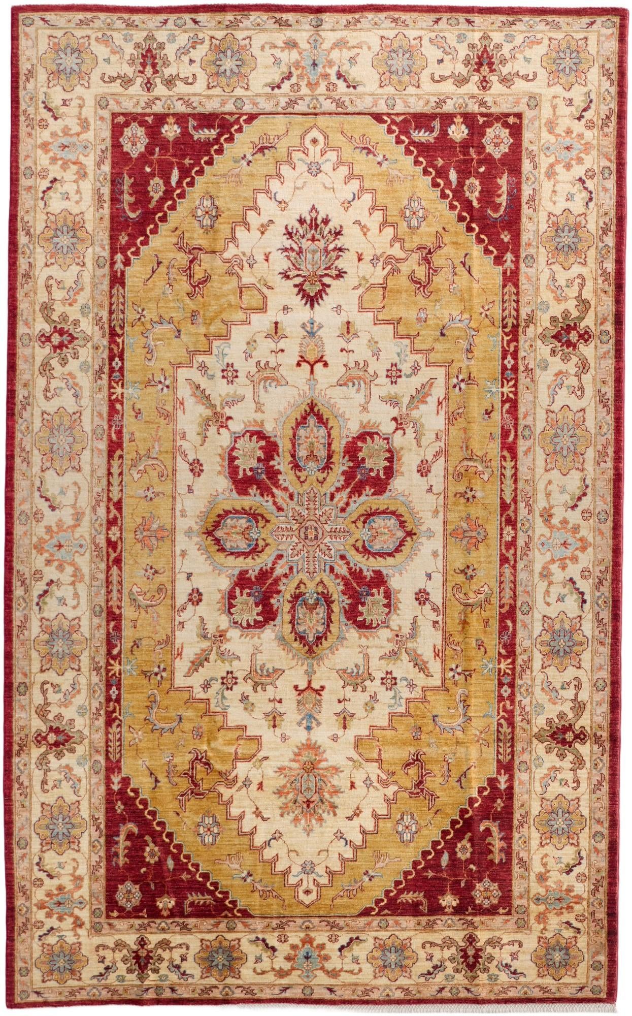 6' 7 x 10' 7 Hand Knotted Ziegler Rug