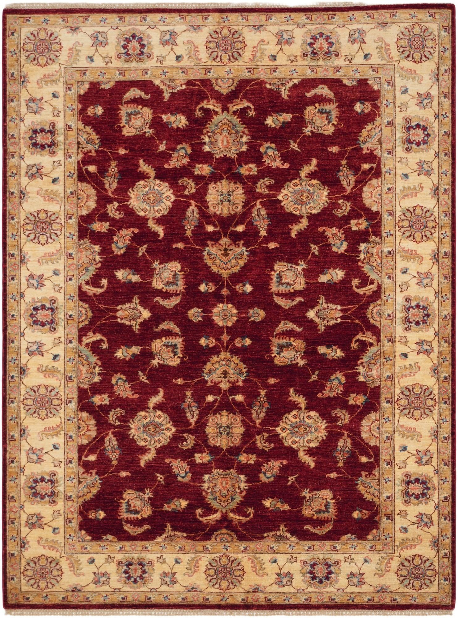 5' 10 x 7' 10 Hand Knotted Ziegler Rug
