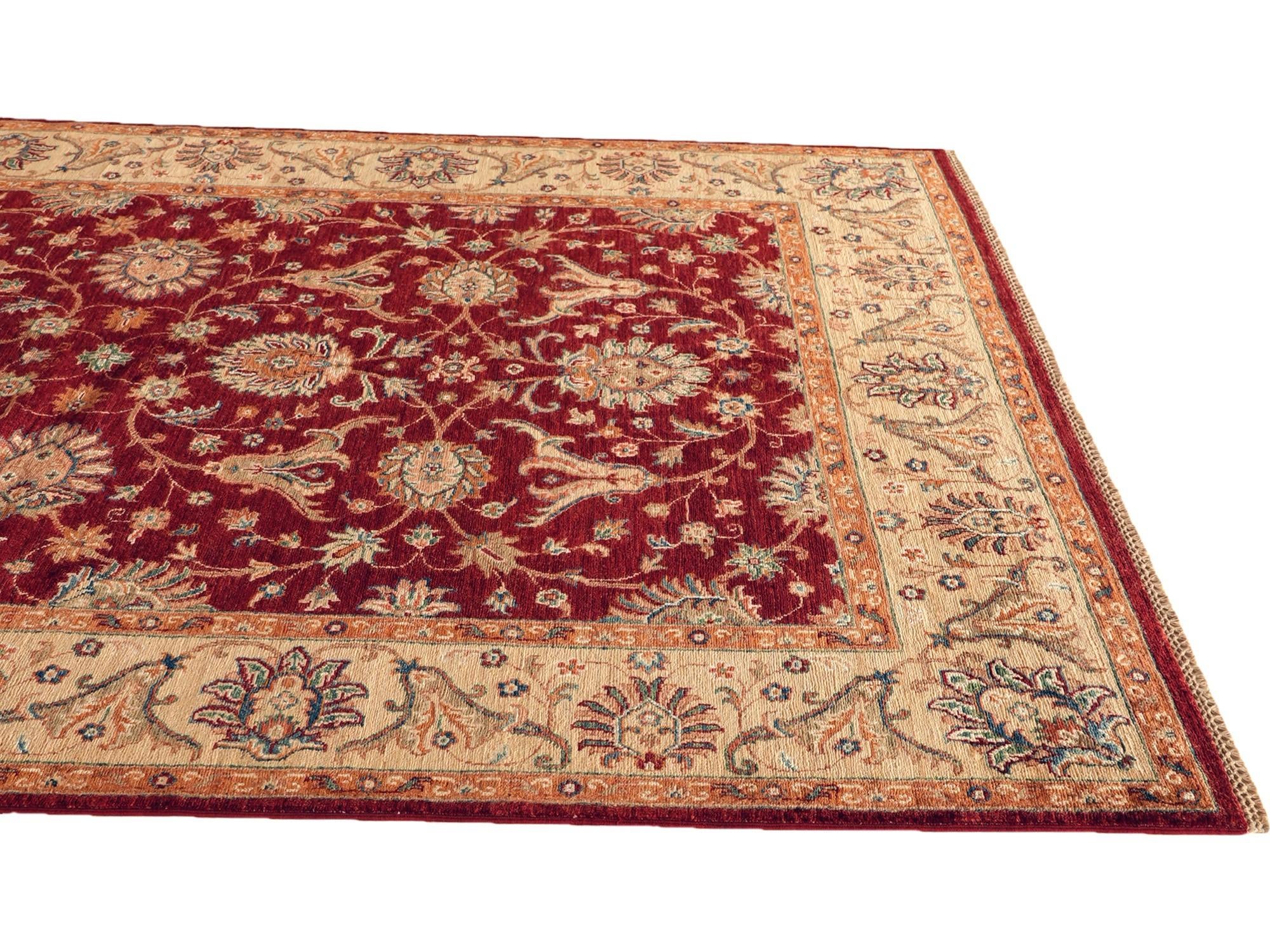 175cm x 265cm Hand Knotted Ziegler Rug