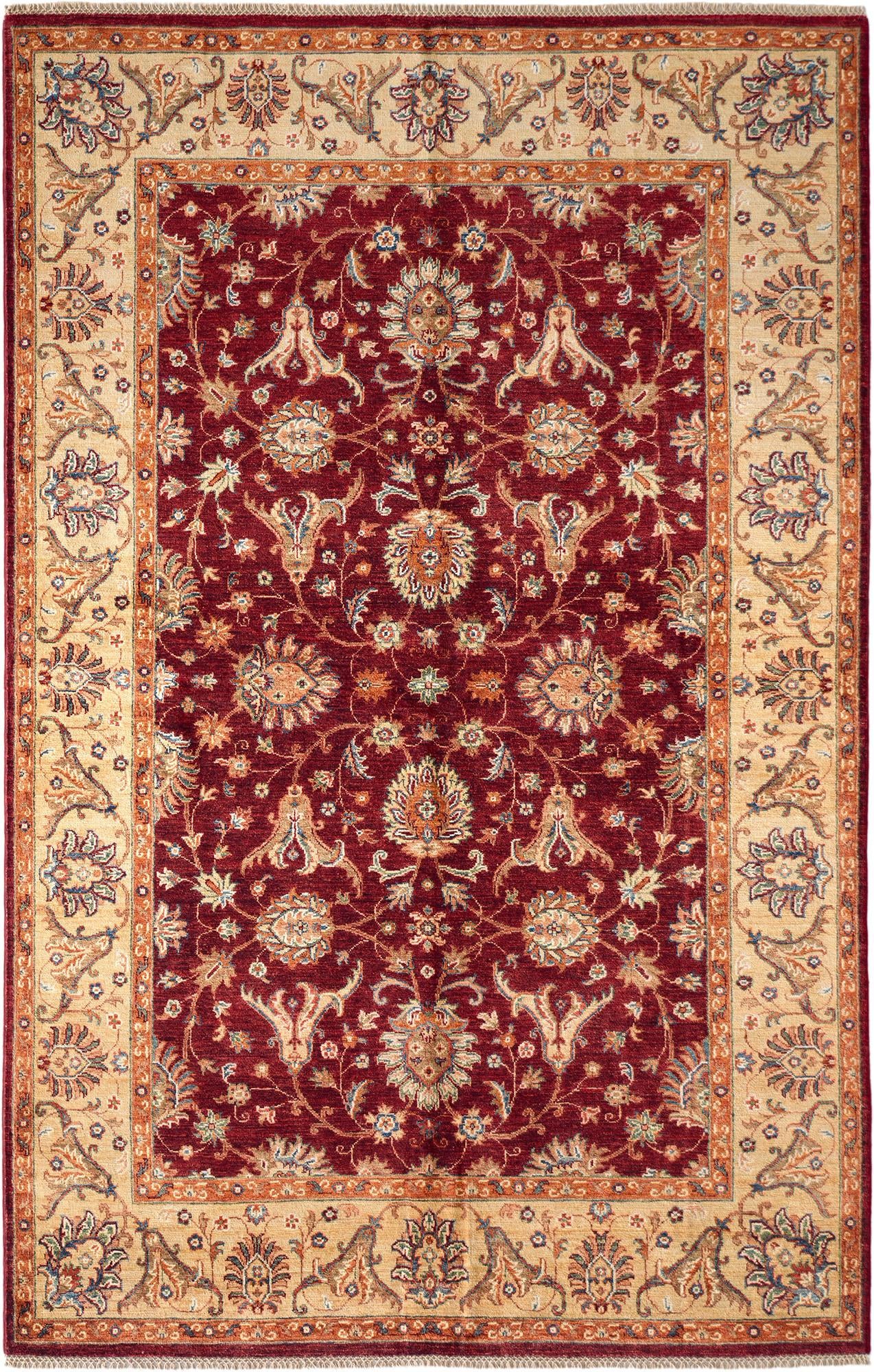 175cm x 265cm Hand Knotted Ziegler Rug