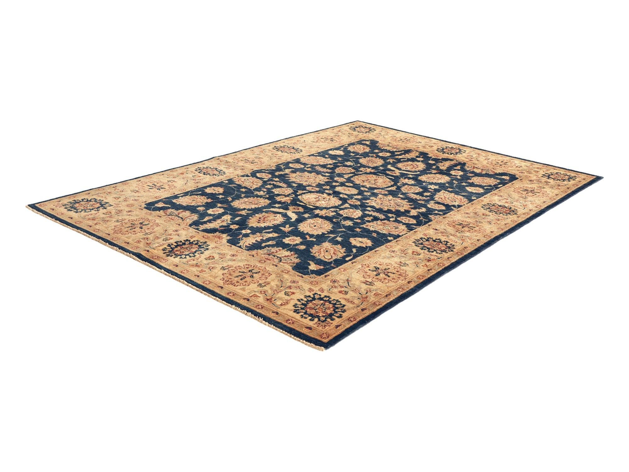 165cm x 235cm Hand Knotted Ziegler Rug