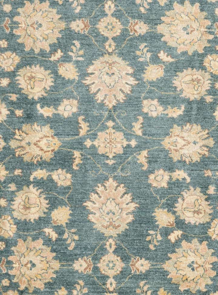 6' 8 x 9' 6 Hand Knotted Ziegler Rug
