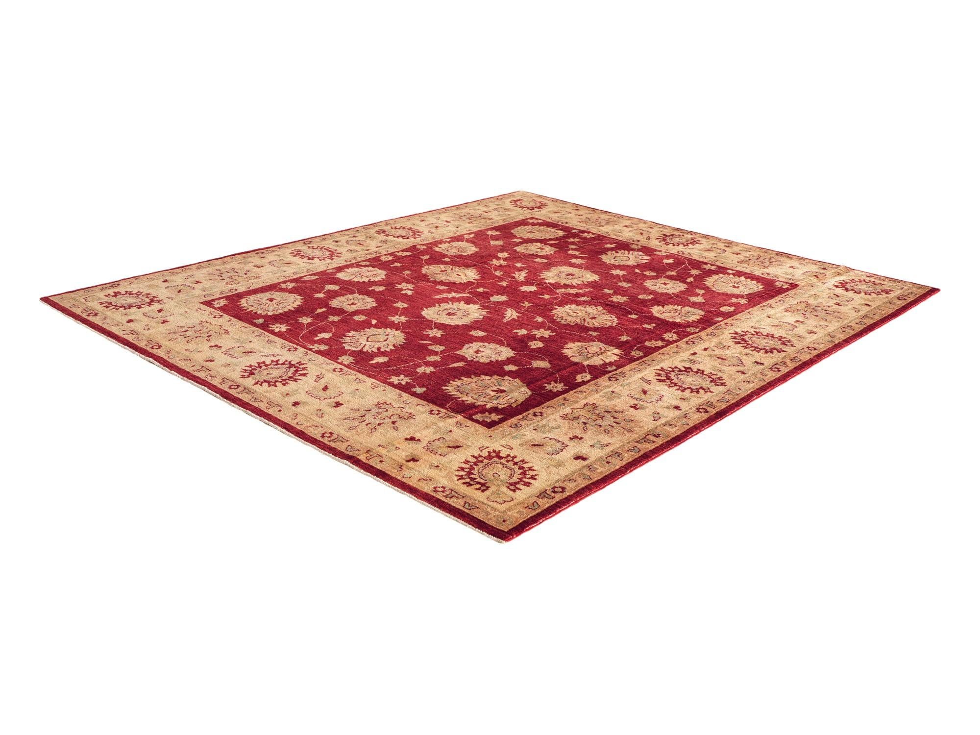 Detail image 4 of 10: 6' 6 x 7' 7 Hand Knotted Ziegler Rug