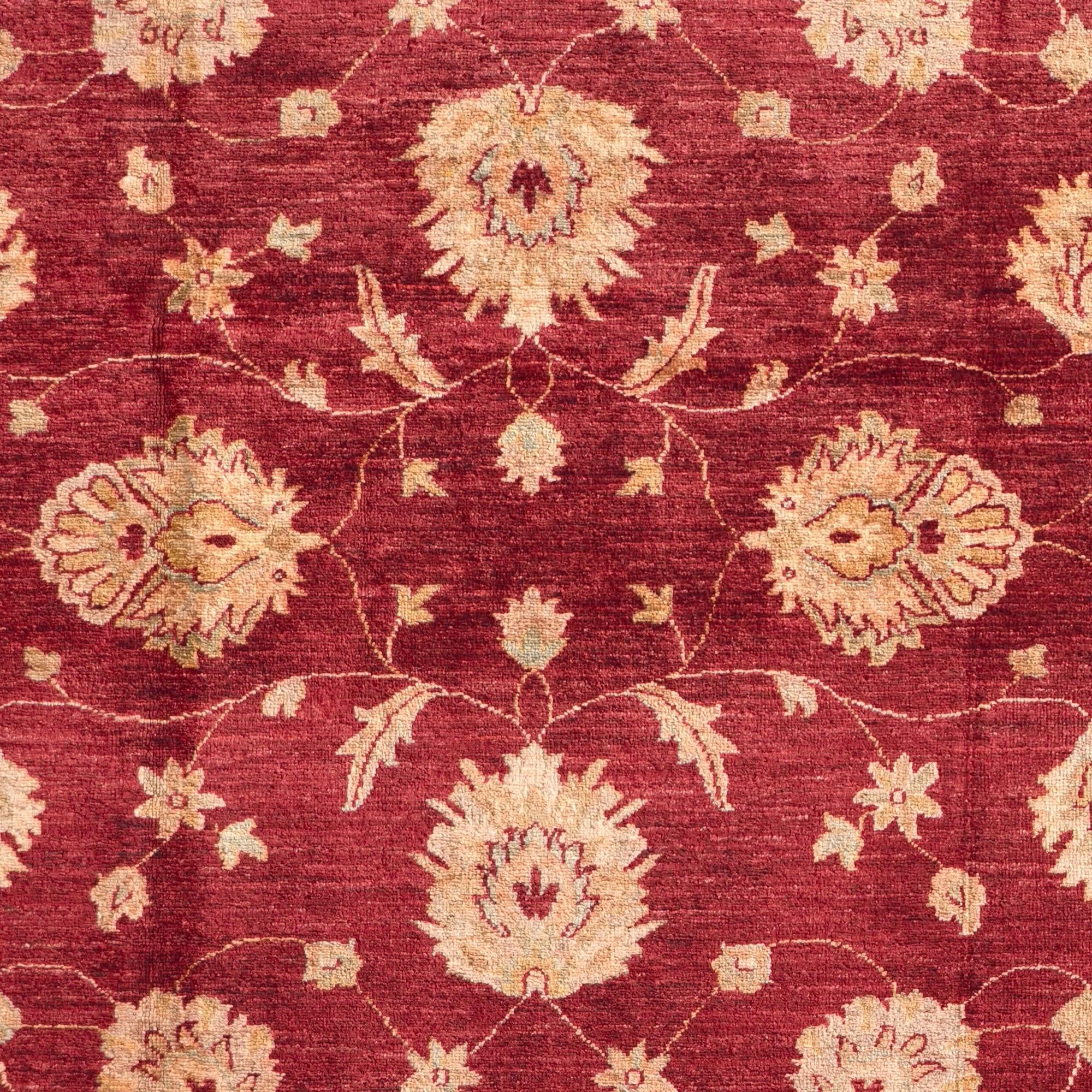 Detail image 10 of 10: 6' 6 x 7' 7 Hand Knotted Ziegler Rug