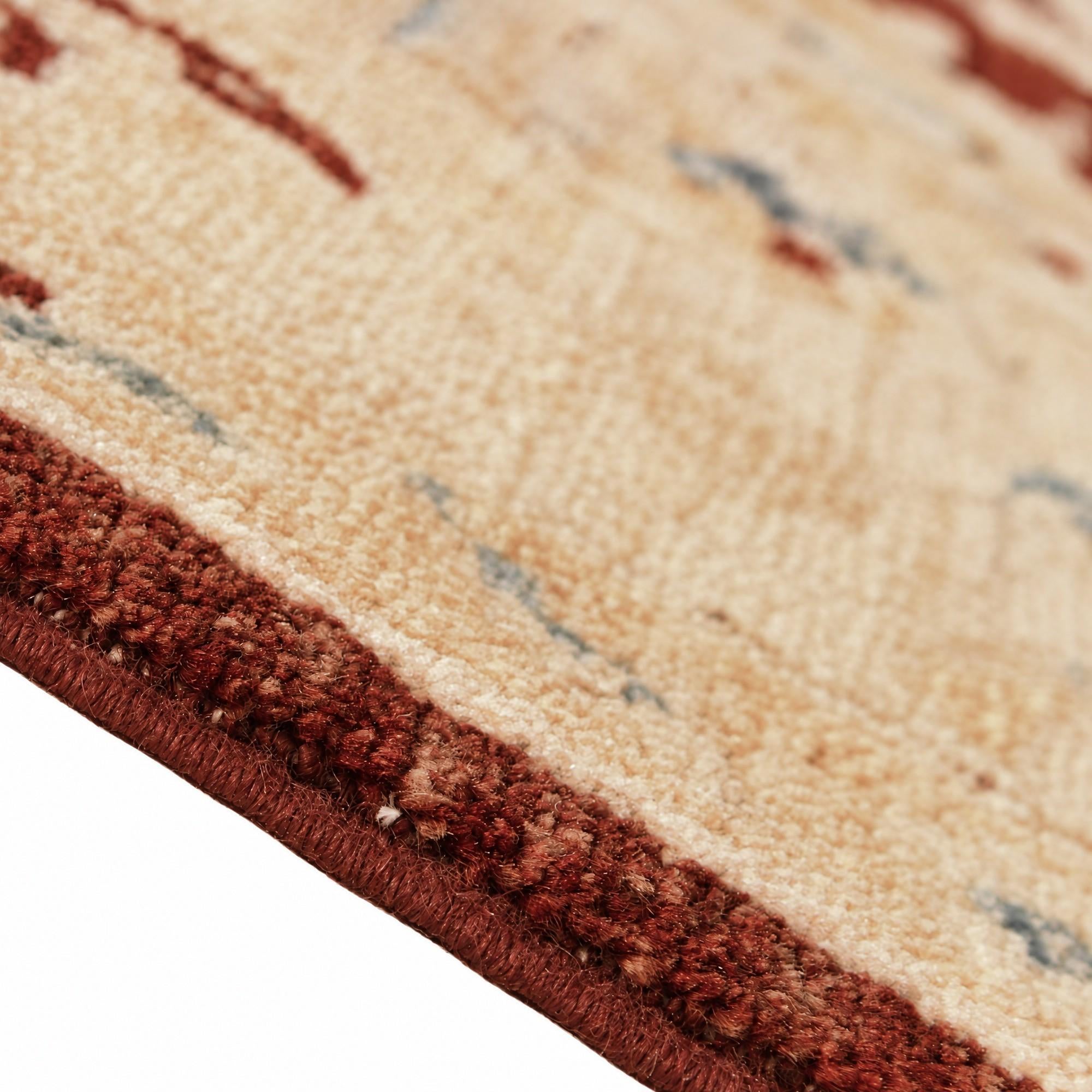 210cm x 300cm Hand Knotted Ziegler Rug