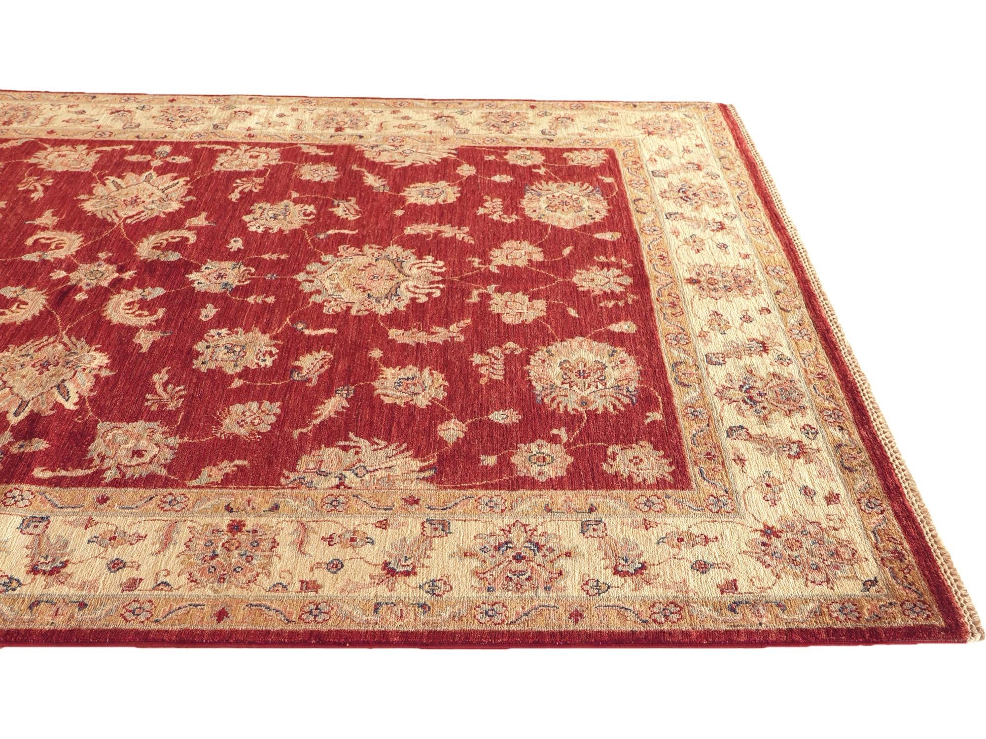 175cm x 250cm Hand Knotted Ziegler Rug