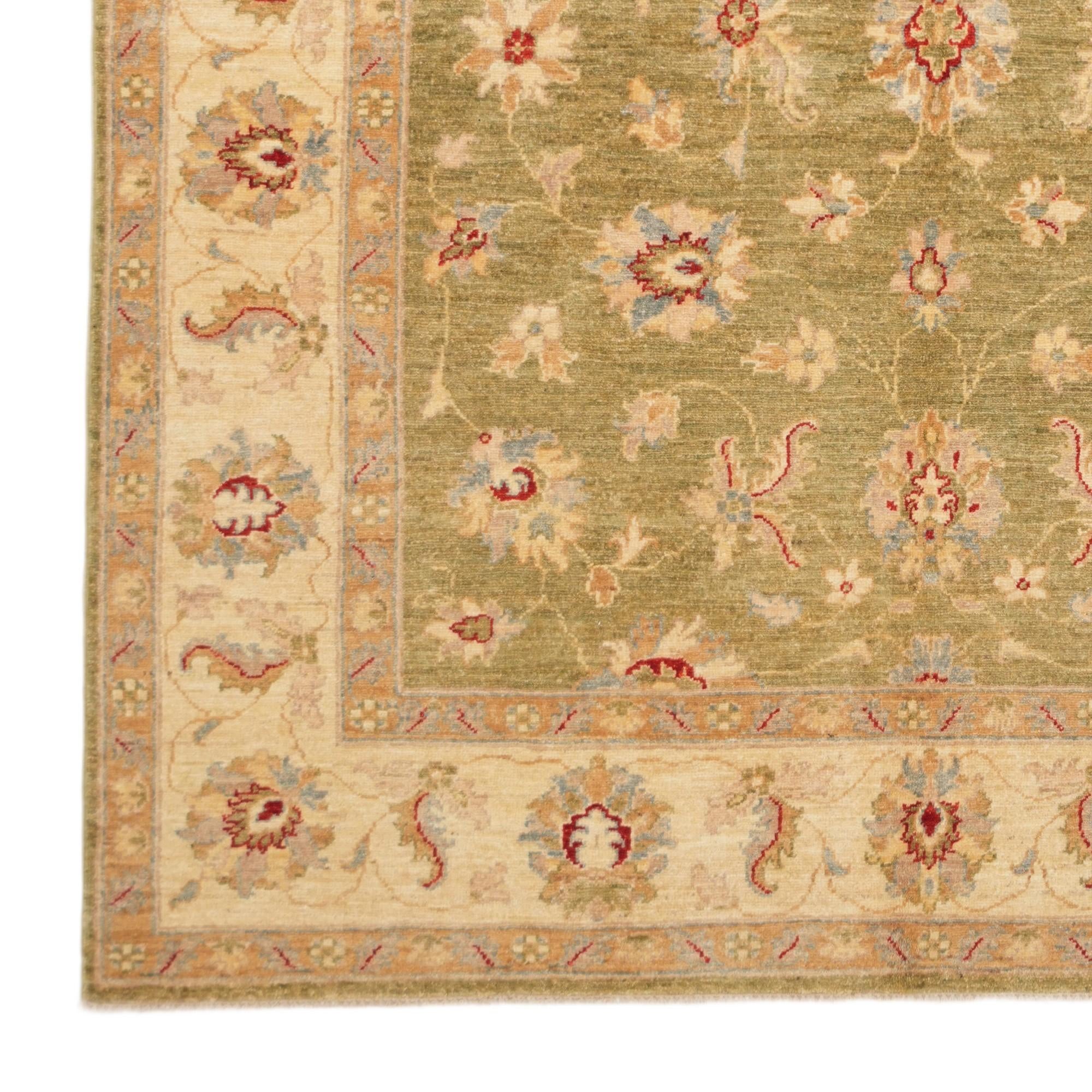 170cm x 230cm Hand Knotted Ziegler Rug