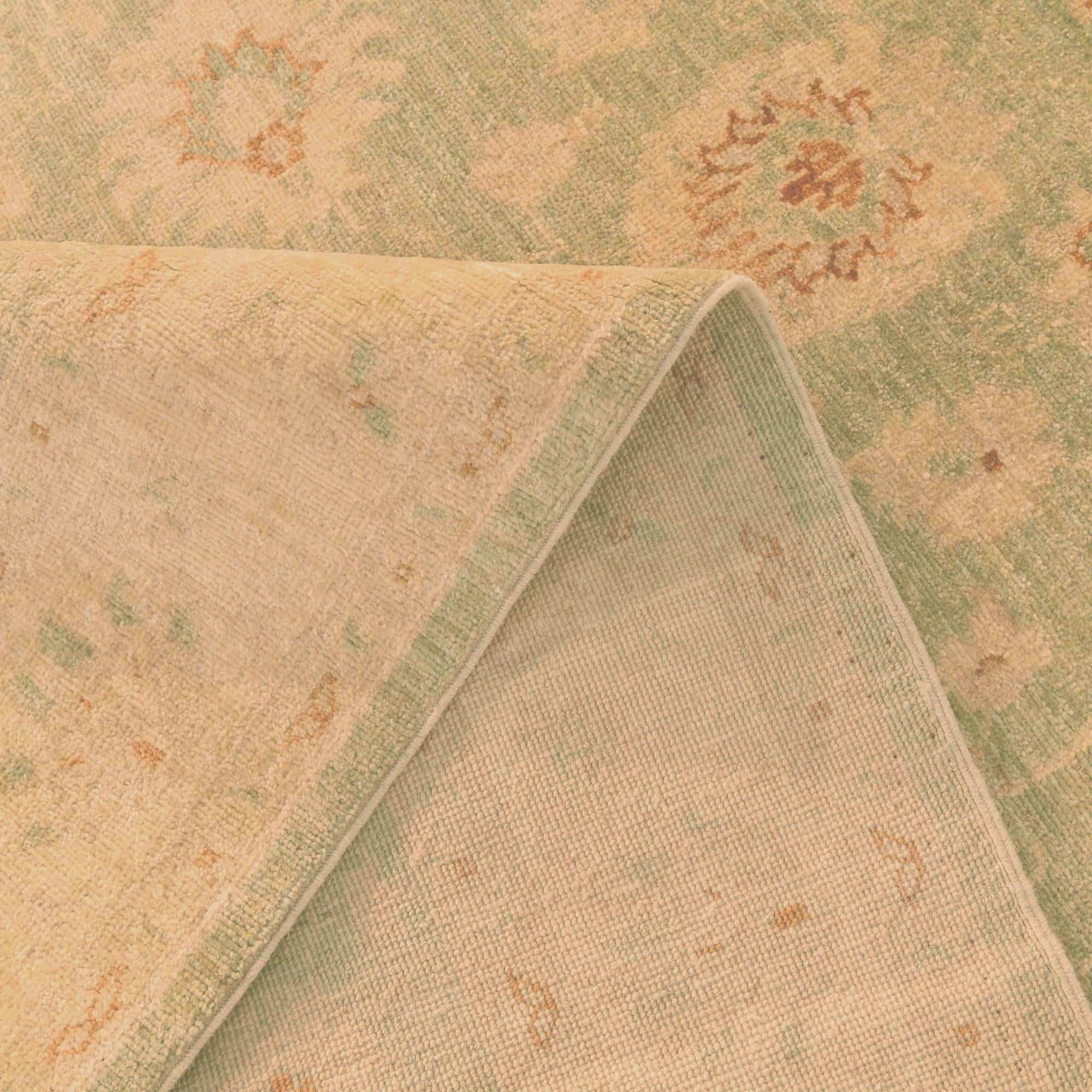 4' 10 x 7' 5 Hand Knotted Ziegler Rug