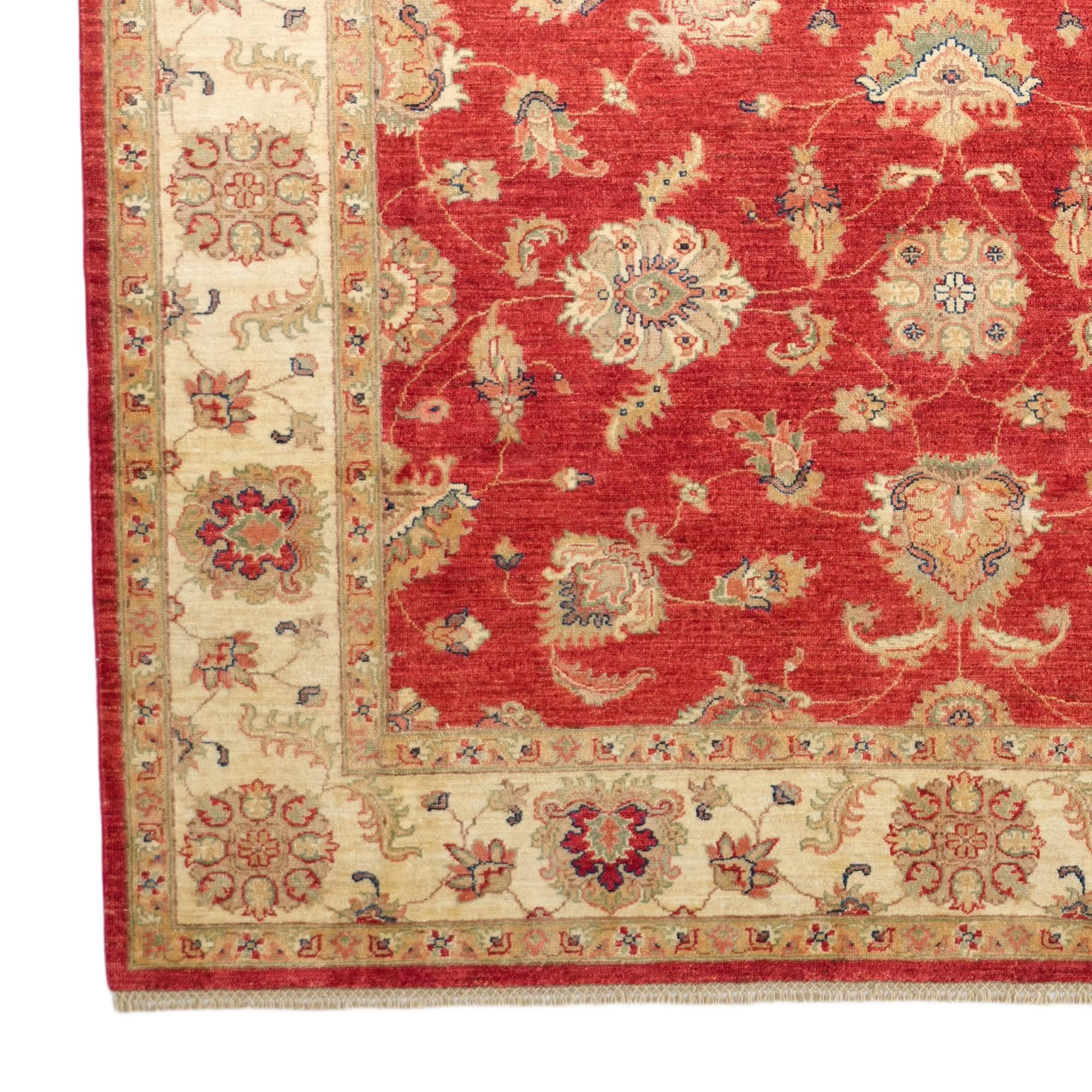 215cm x 285cm Hand Knotted Ziegler Rug