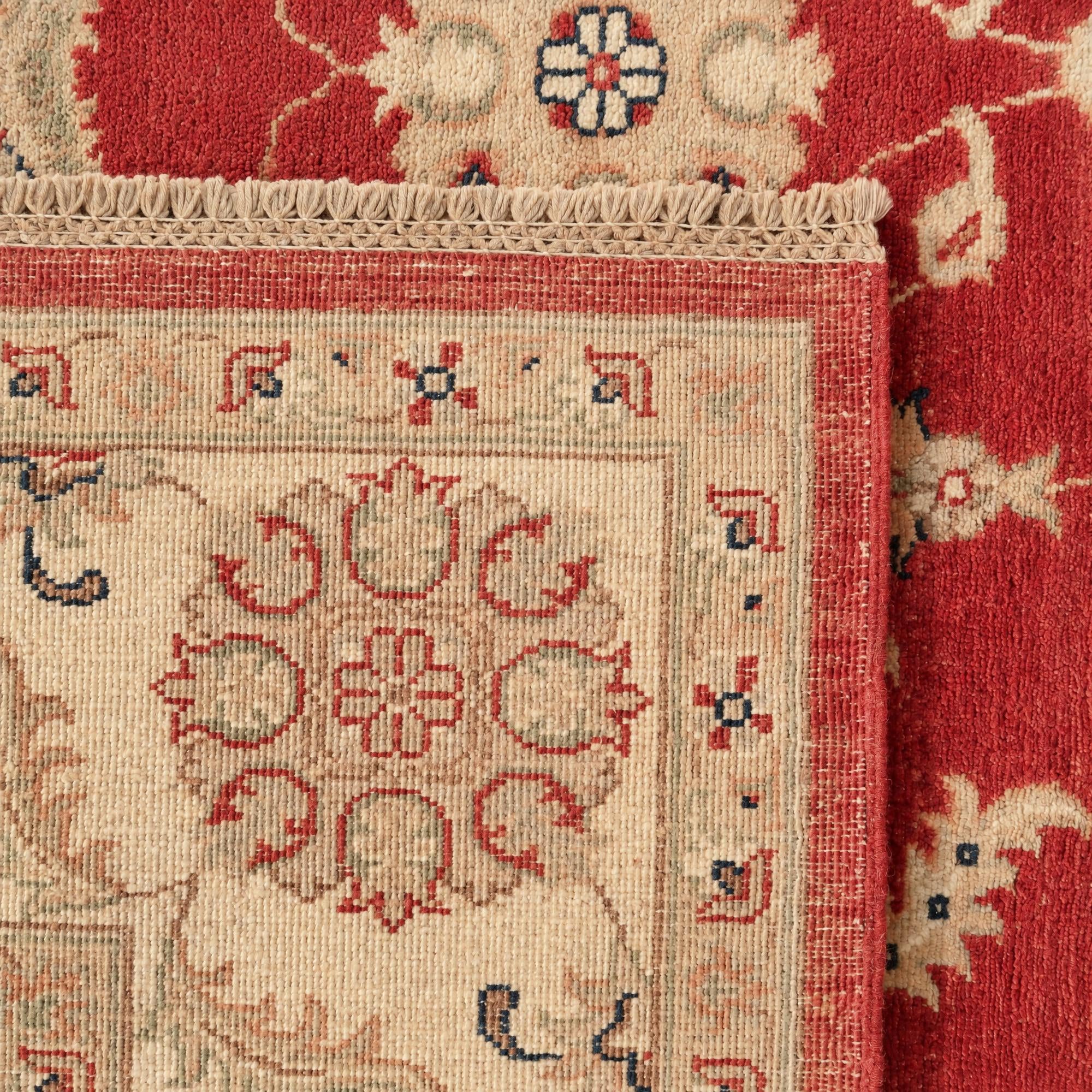 215cm x 285cm Hand Knotted Ziegler Rug