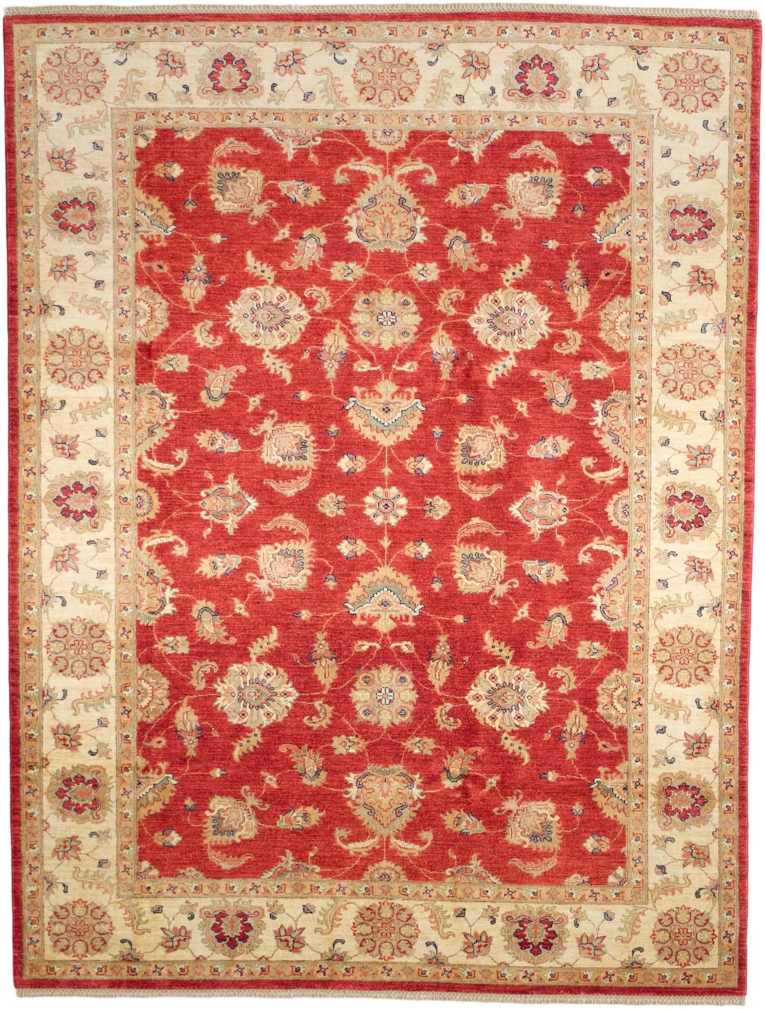 7' 1 x 9' 4 Hand Knotted Ziegler Rug