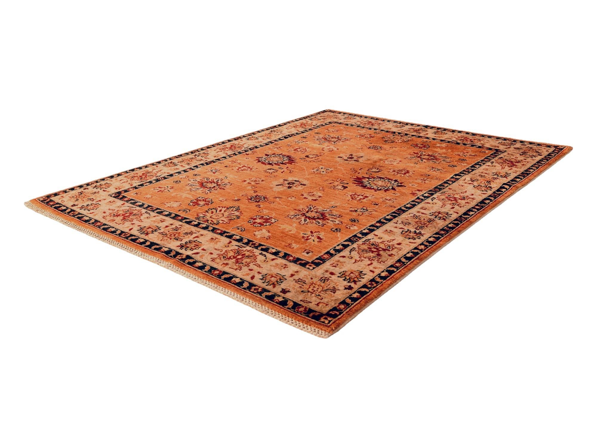 4' 11 x 6' 4 Hand Knotted Ziegler Rug