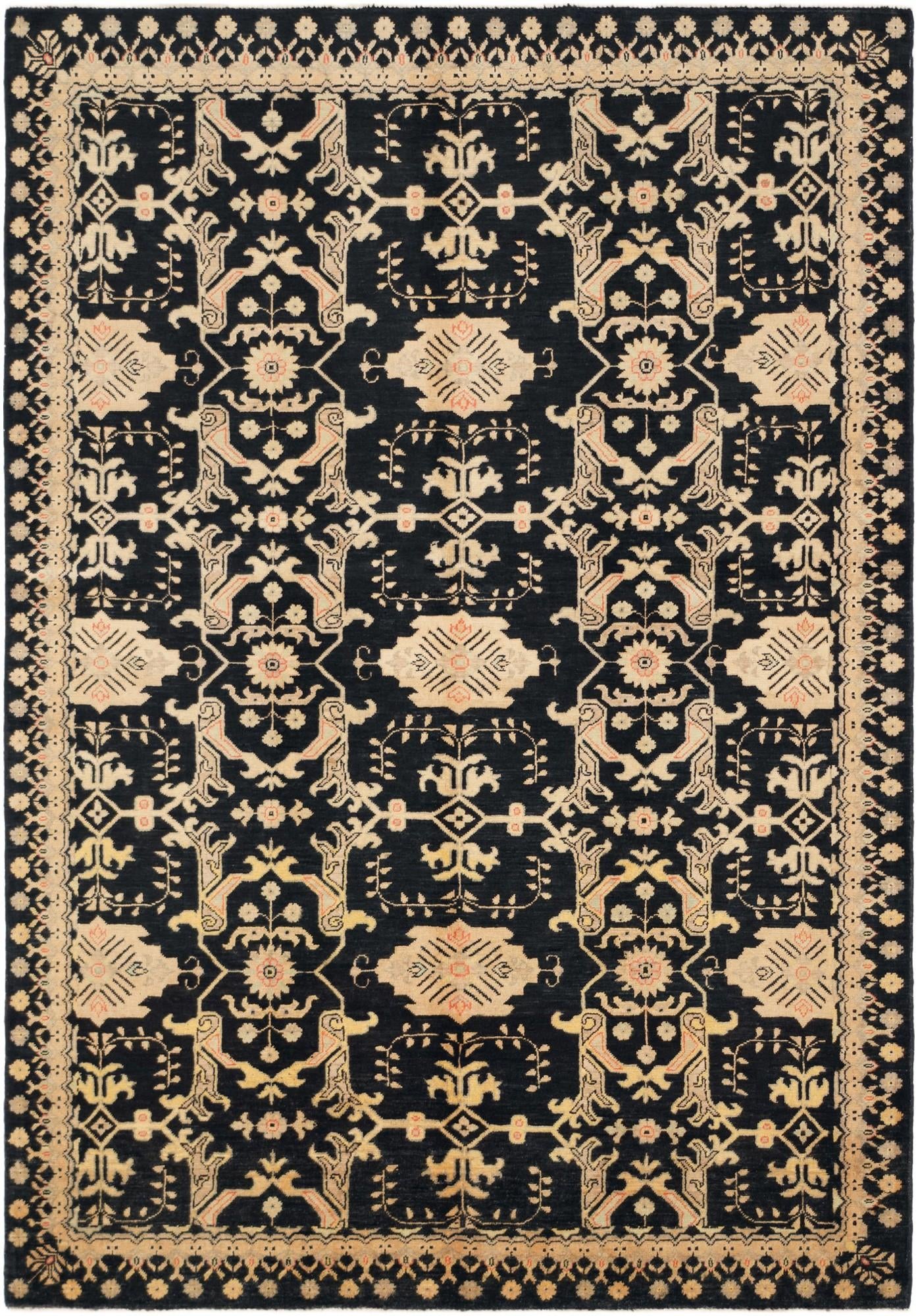 5' 6 x 7' 10 Hand Knotted Ziegler Rug