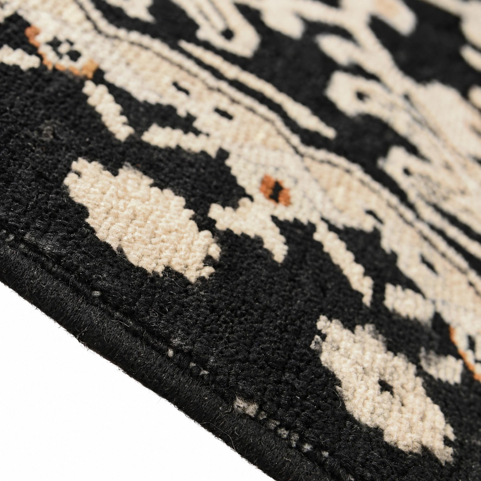 205cm x 290cm Hand Knotted Ziegler Rug