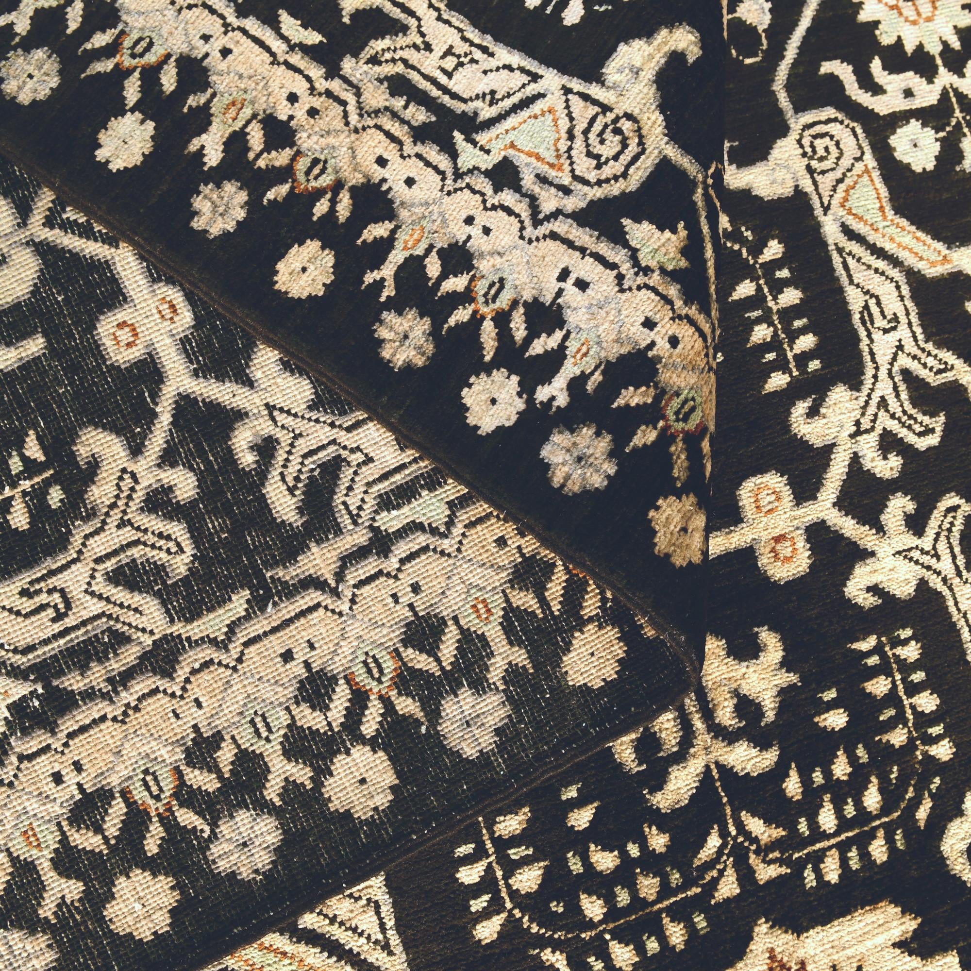 6' 8 x 9' 5 Hand Knotted Ziegler Rug