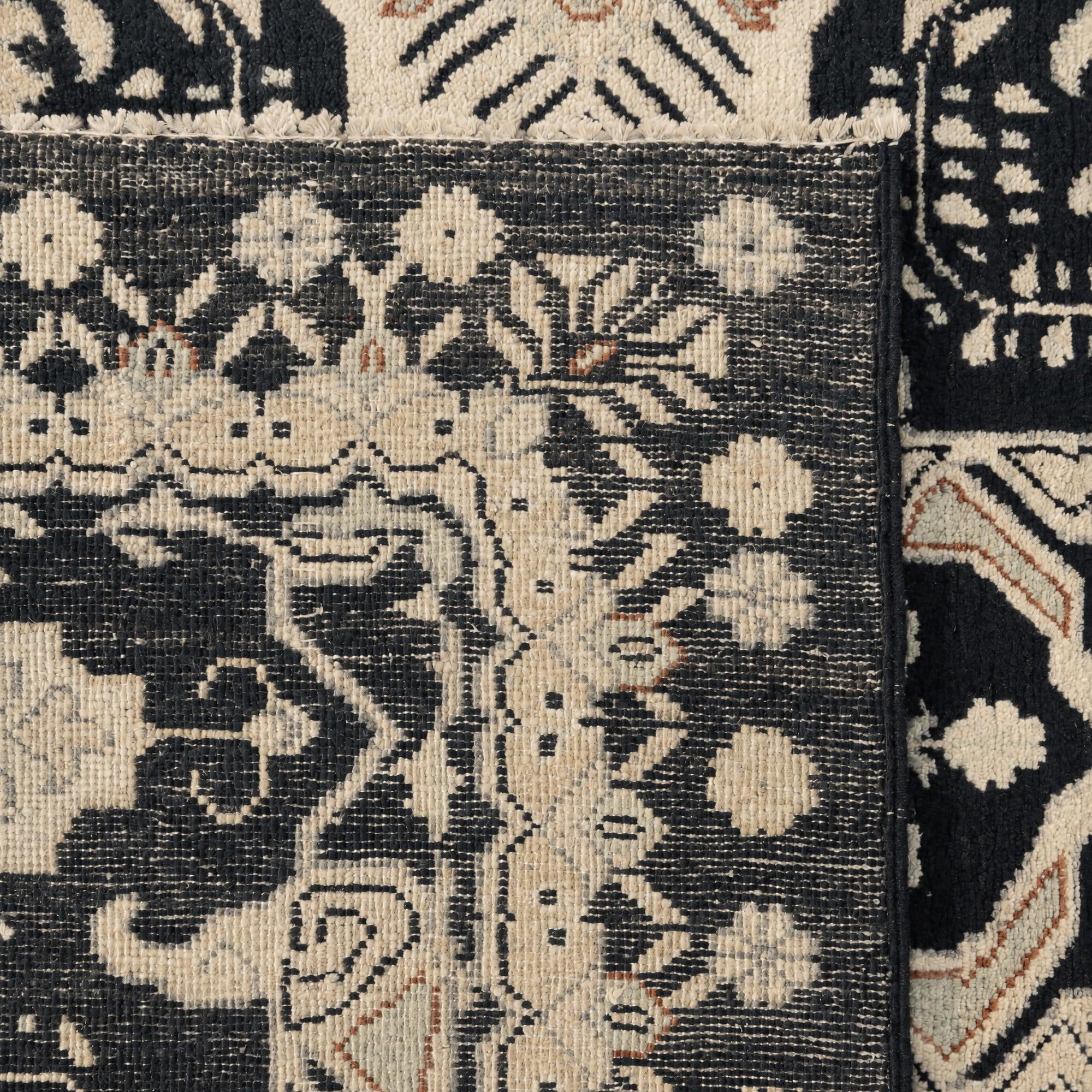 205cm x 290cm Hand Knotted Ziegler Rug