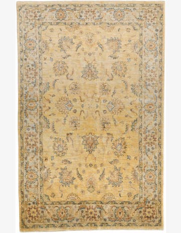 4' 10 x 7' 6 Hand Knotted Ziegler Rug