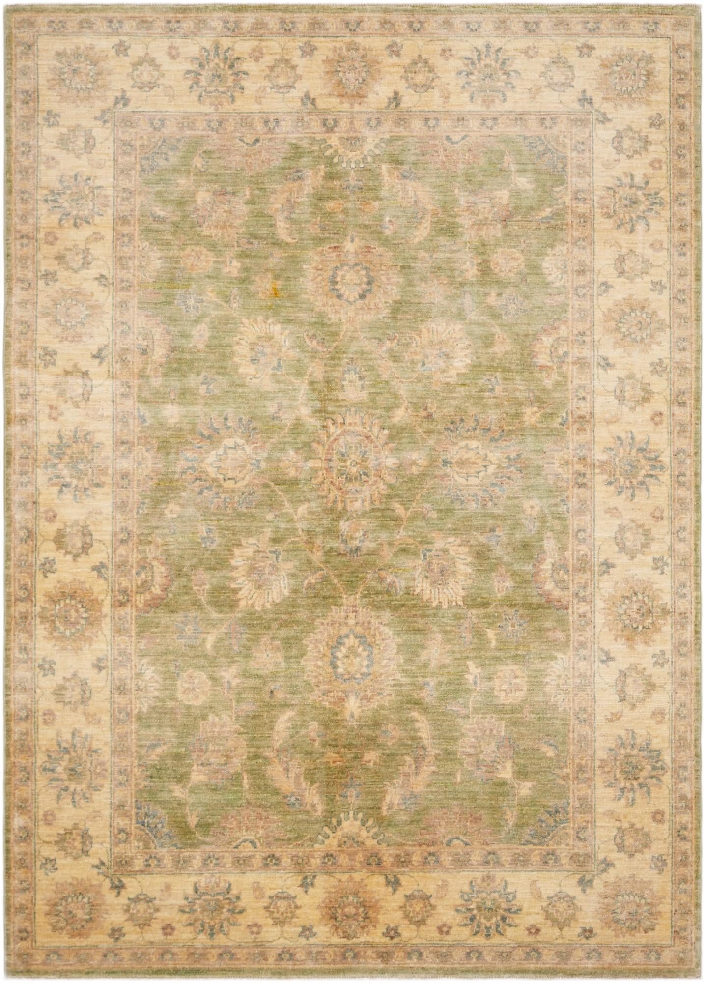 5' 1 x 7' 1 Hand Knotted Ziegler Rug